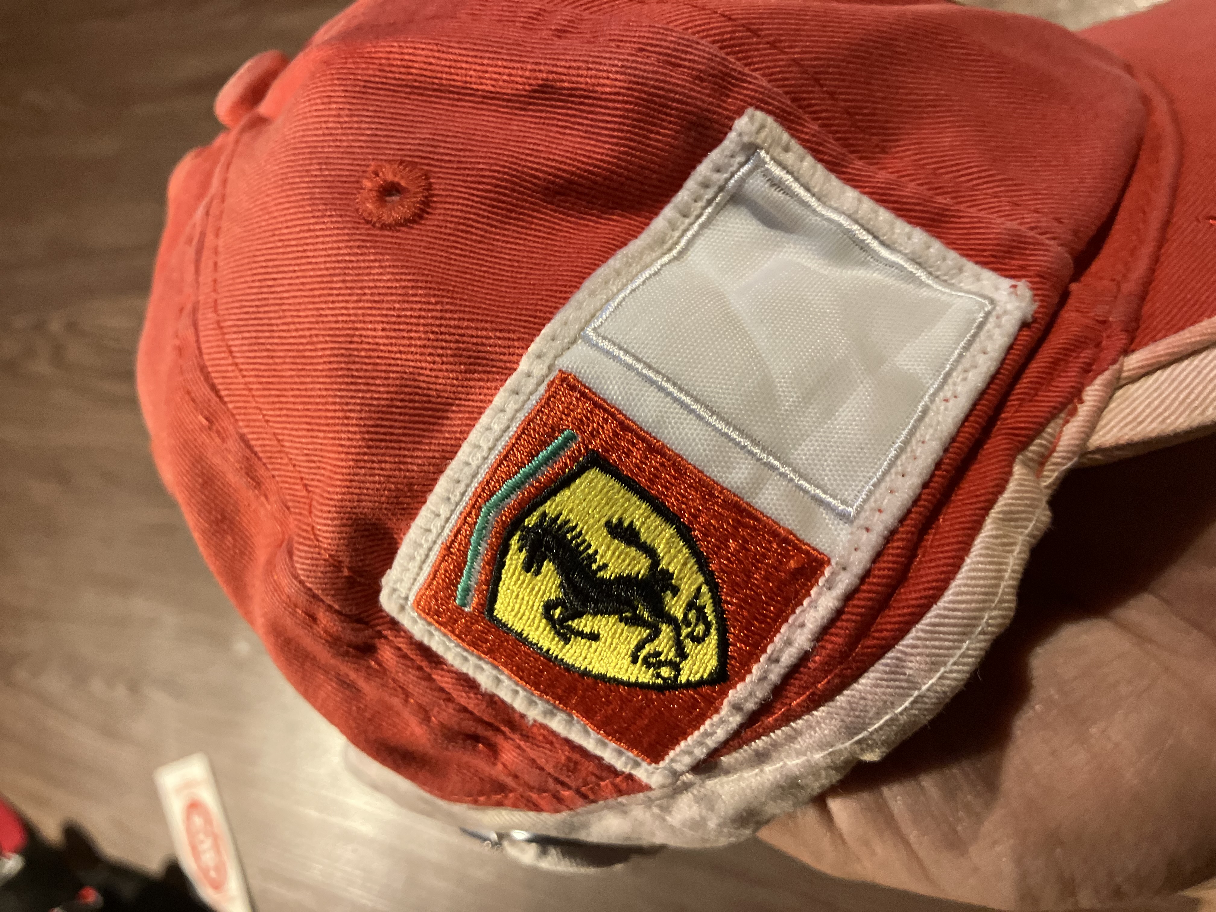 [OSFA] Scuderia Ferrari Italy Embroidered Logo Cap