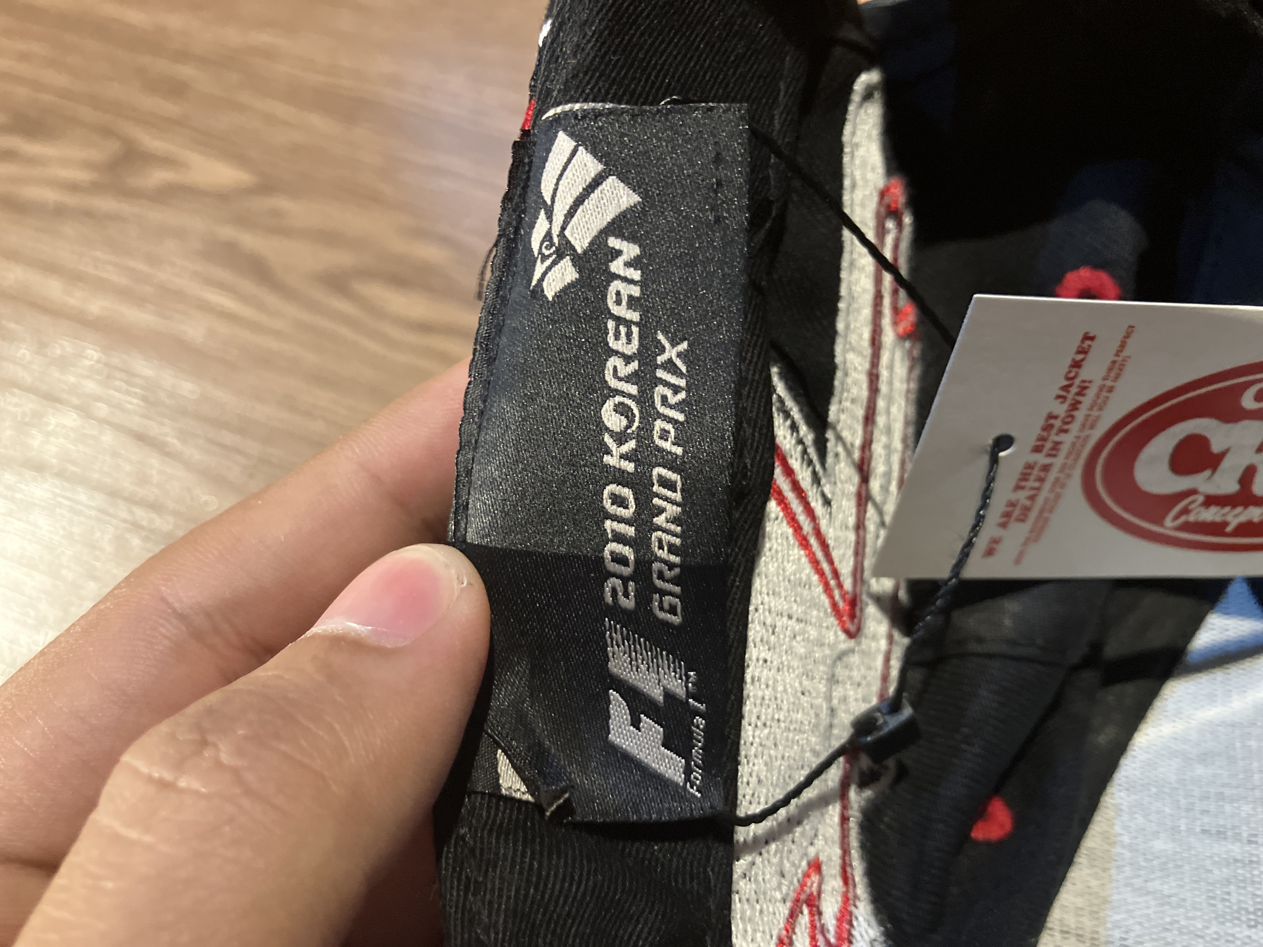 [OSFA] F1 Merch Edition Korean Gran Prix Embroidered Logo Cap