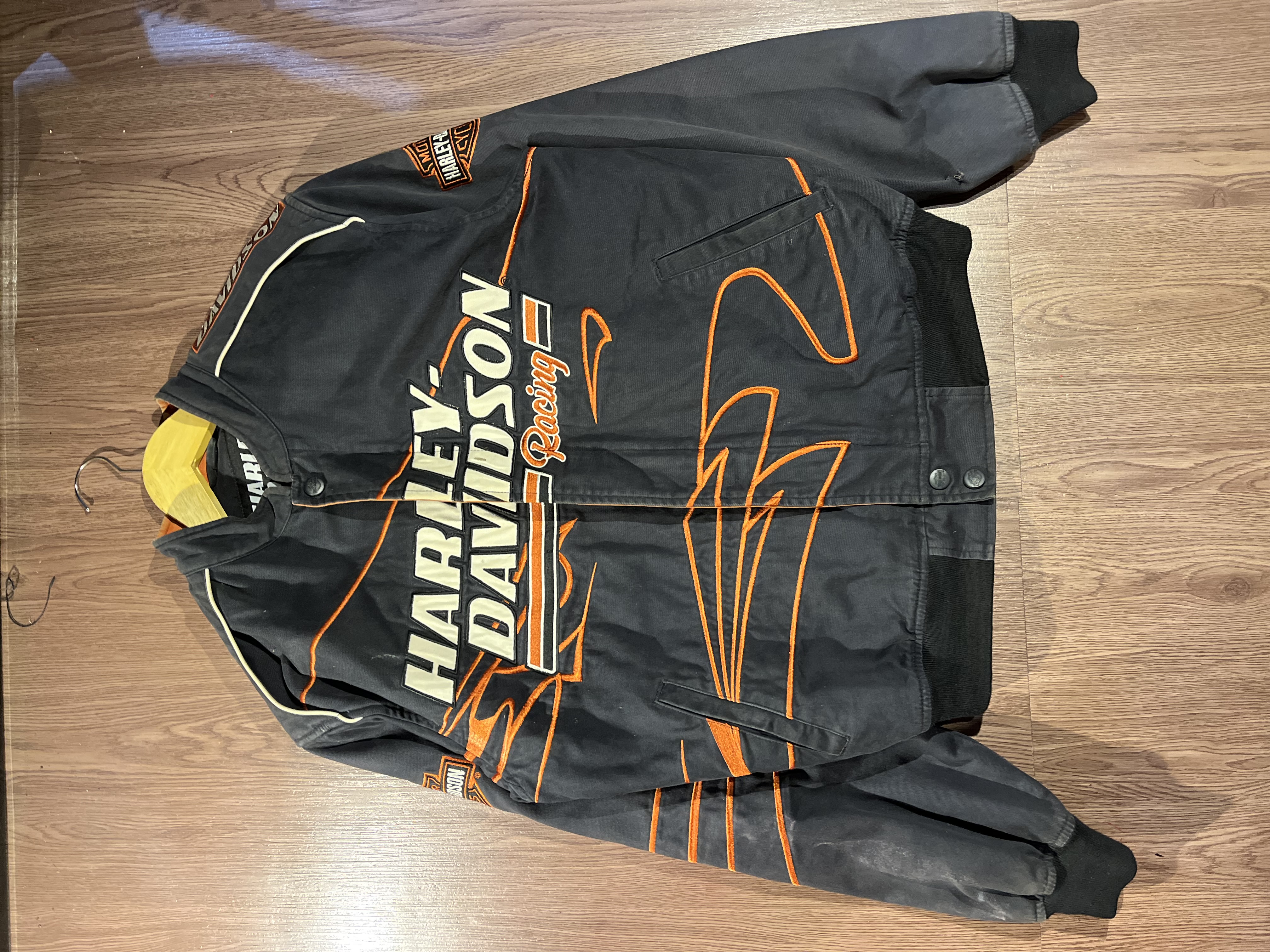 [L] HARLEY DAVIDSON Screamin Eagle Racing Jacket