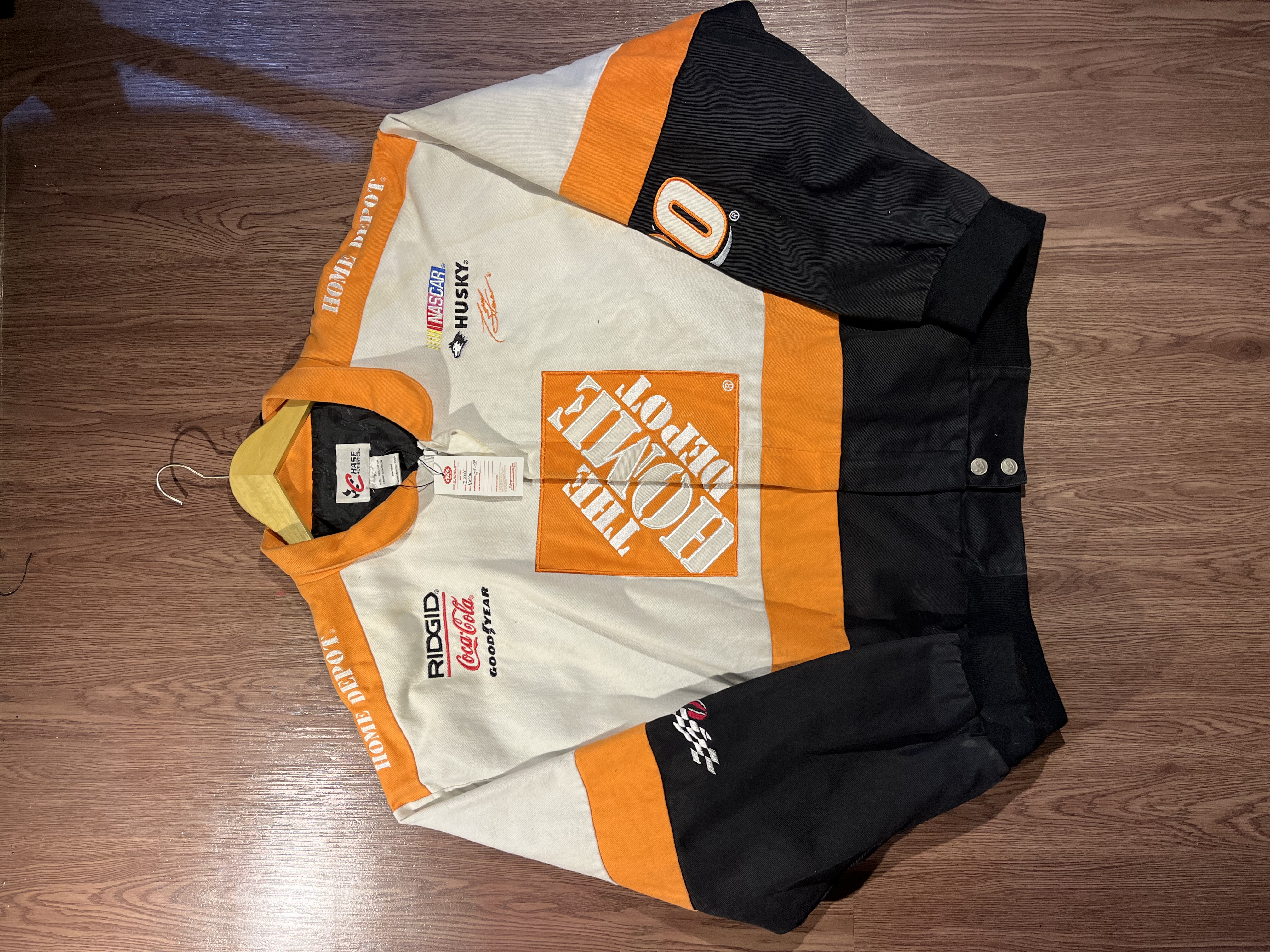 [XL] THE HOME DEPOT Nascar Jacket by Chase Authentic