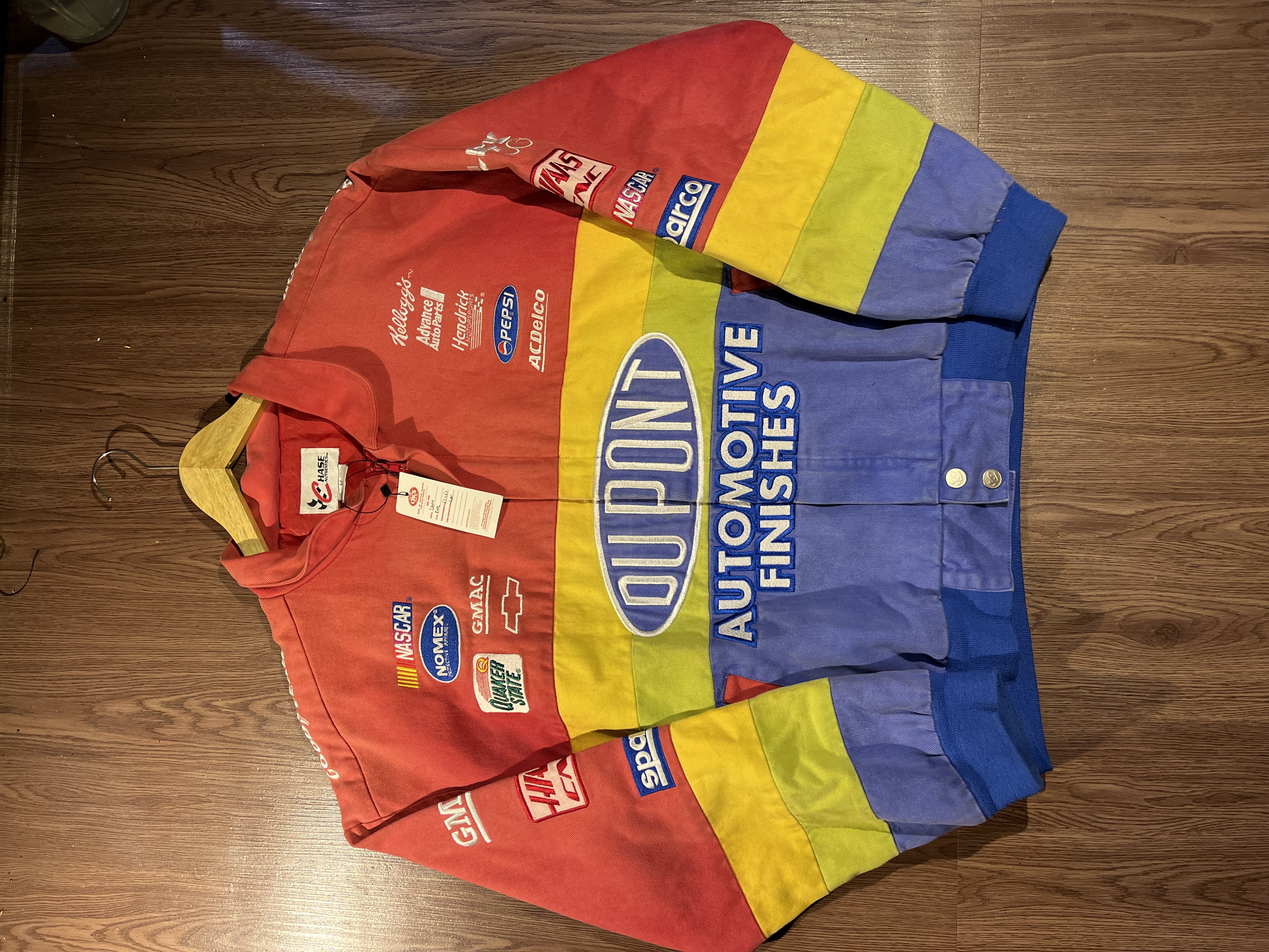 [XL] Dupont Automotive Finishes Nascar Jacket by Chase Authentics