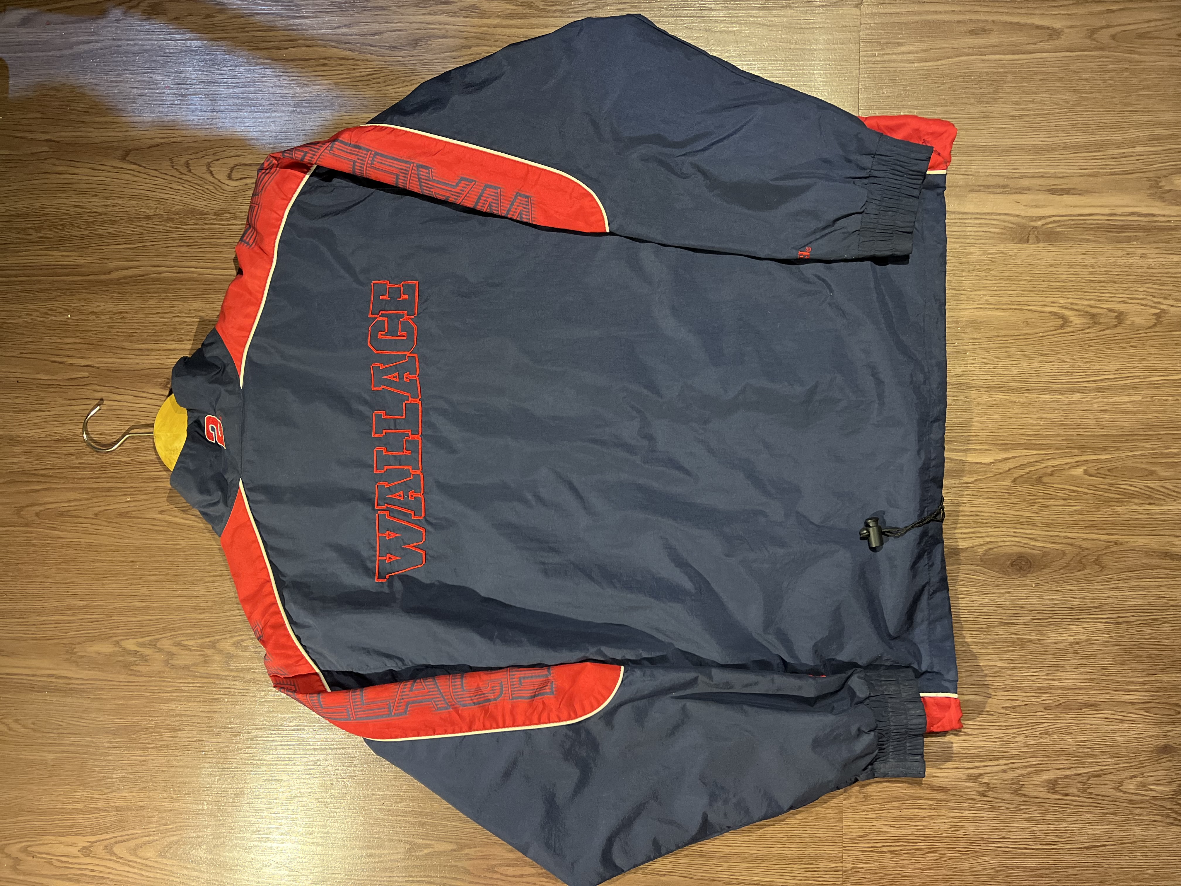 [XL] Vintage Nascar Wallace Windbreaker Jacket