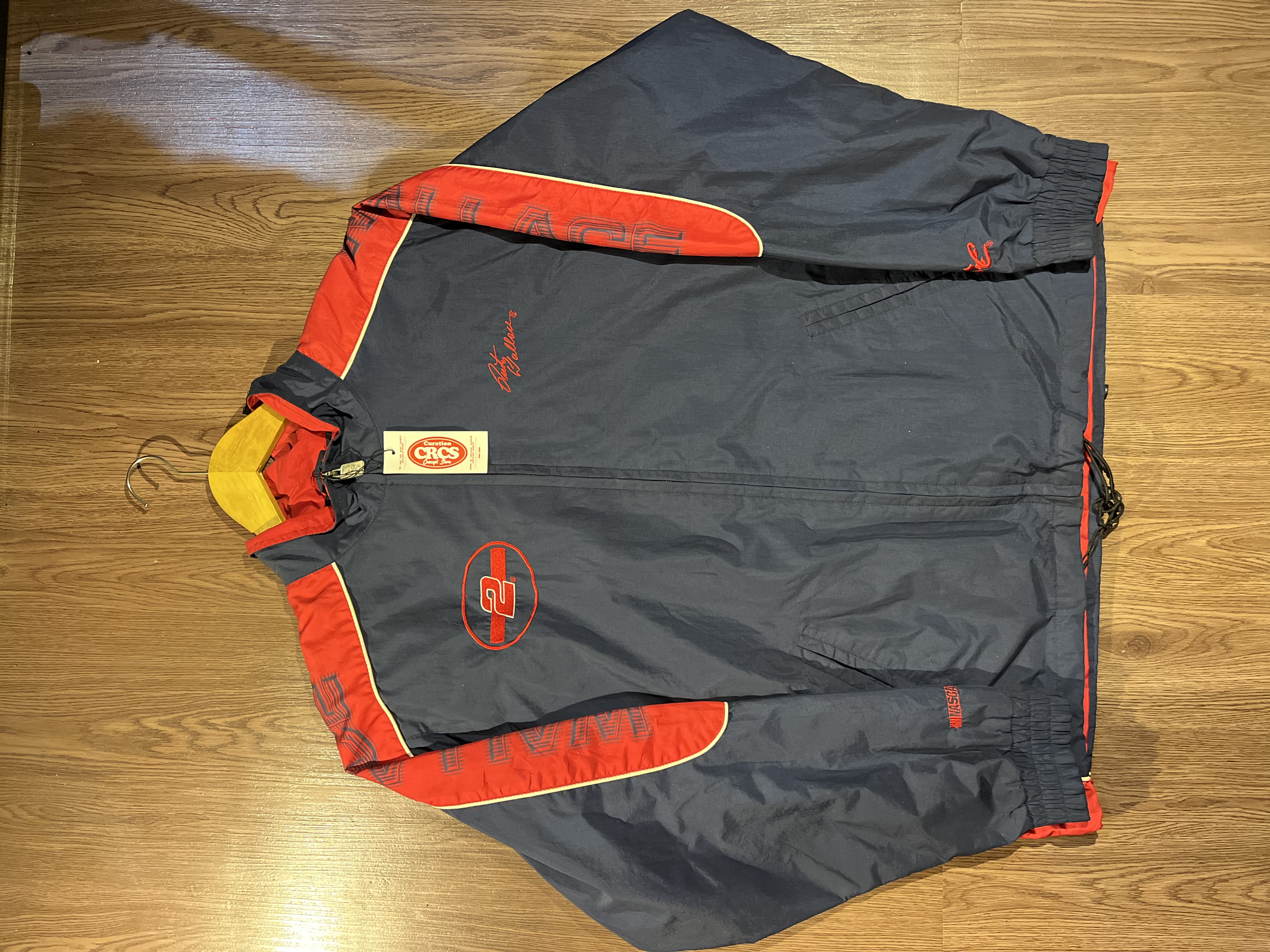 [XL] Vintage Nascar Wallace Windbreaker Jacket