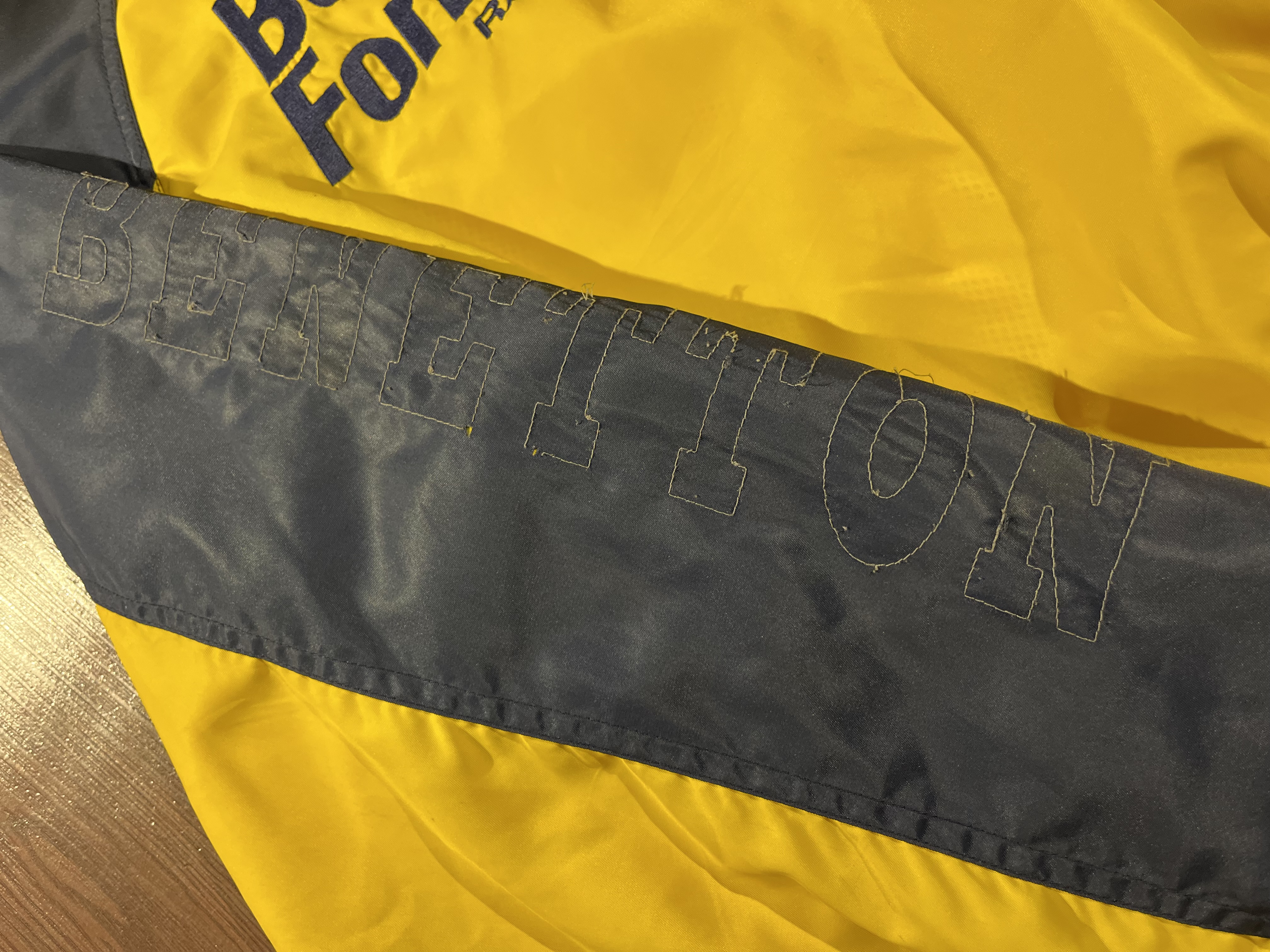 [XL] Benetton F1 Team Bomber Race Jacket