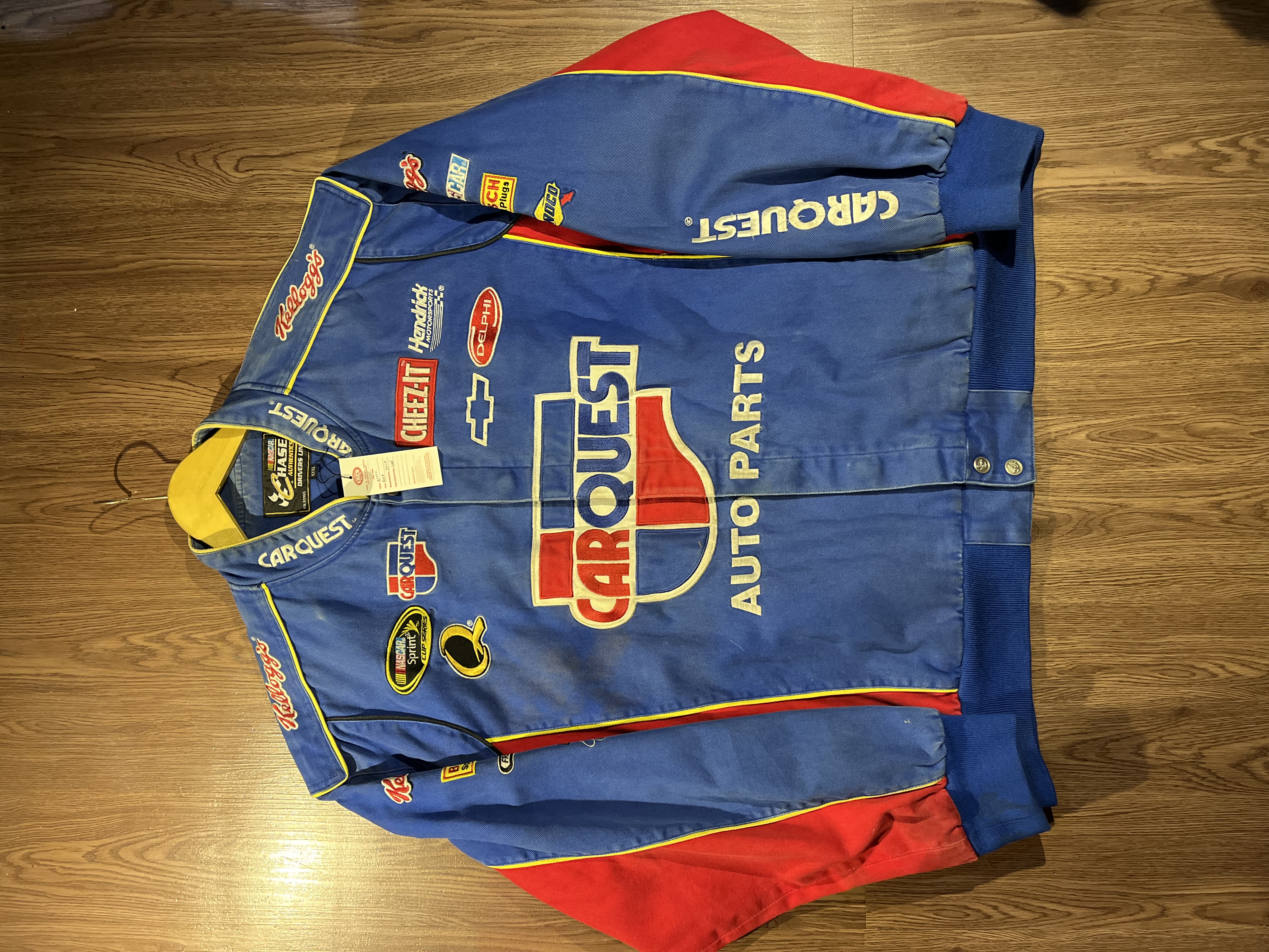 [XXL] KELLOG CARQUEST Hendrik Motosport Nascar Jacket by Chase Authentics