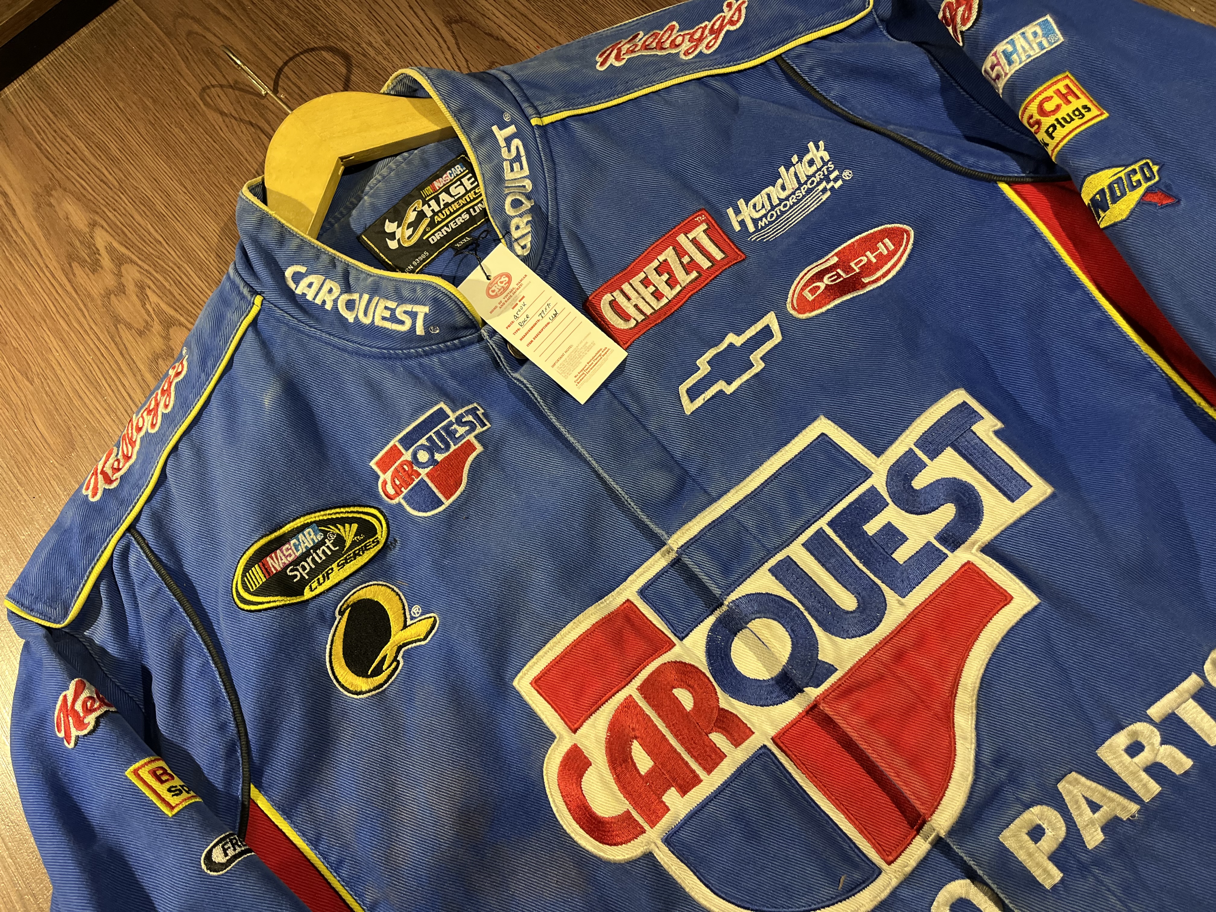 [XXL] KELLOG CARQUEST Hendrik Motosport Nascar Jacket by Chase Authentics