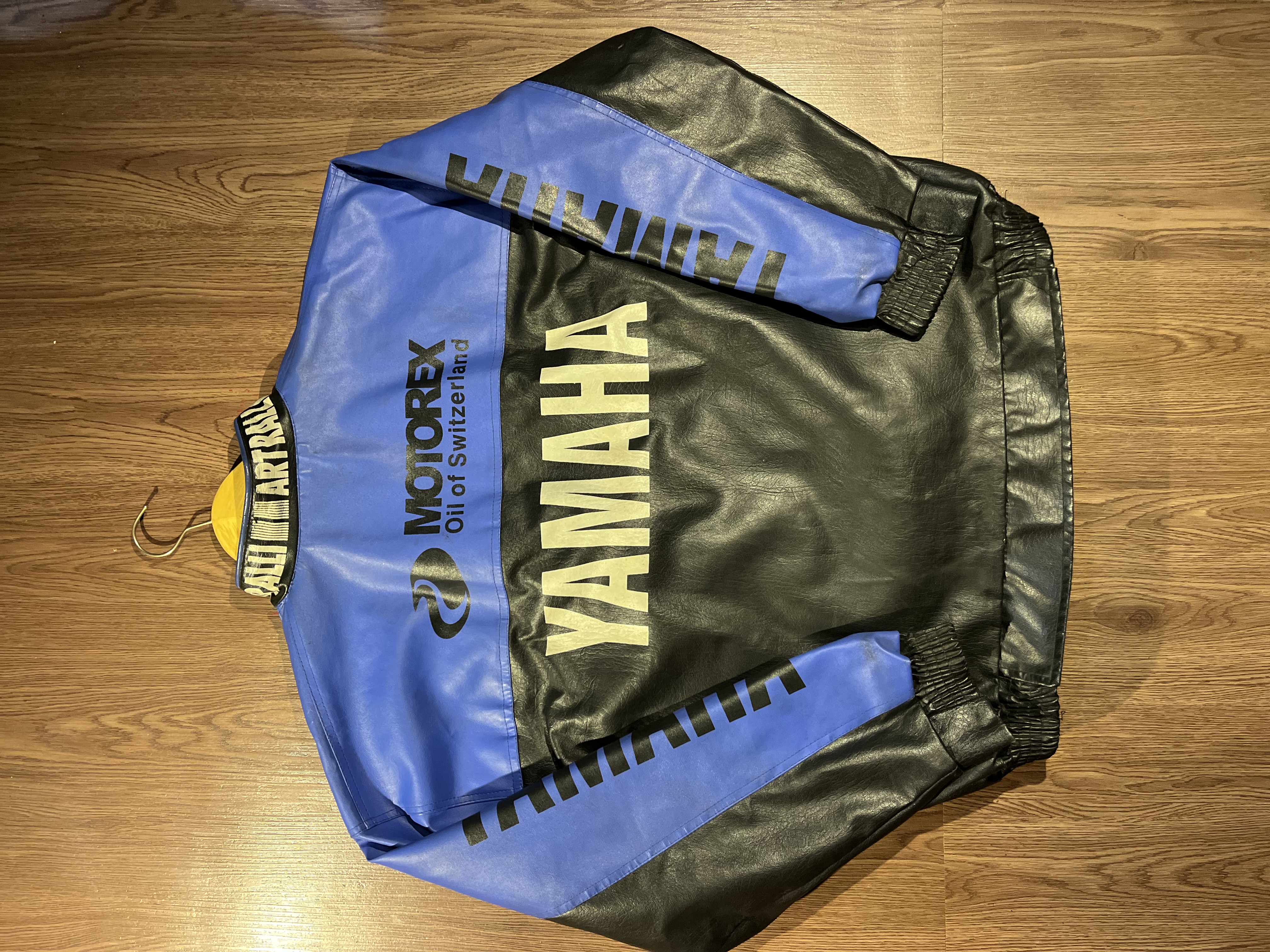 [L] Yamaha Motorex Bike Leather Race Jacket