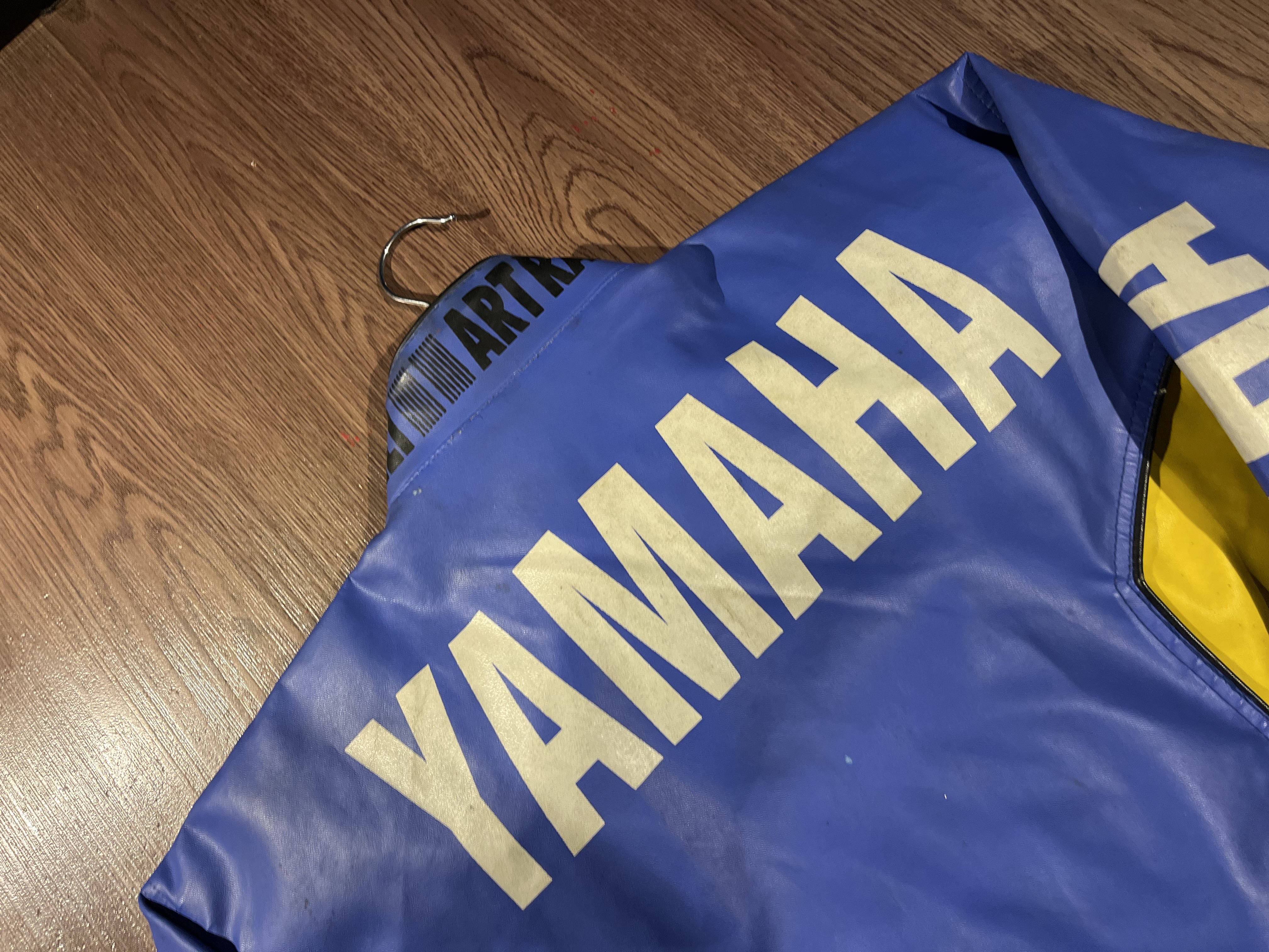 [L] Vintage Yamaha Motul Team Race Leather Jacket
