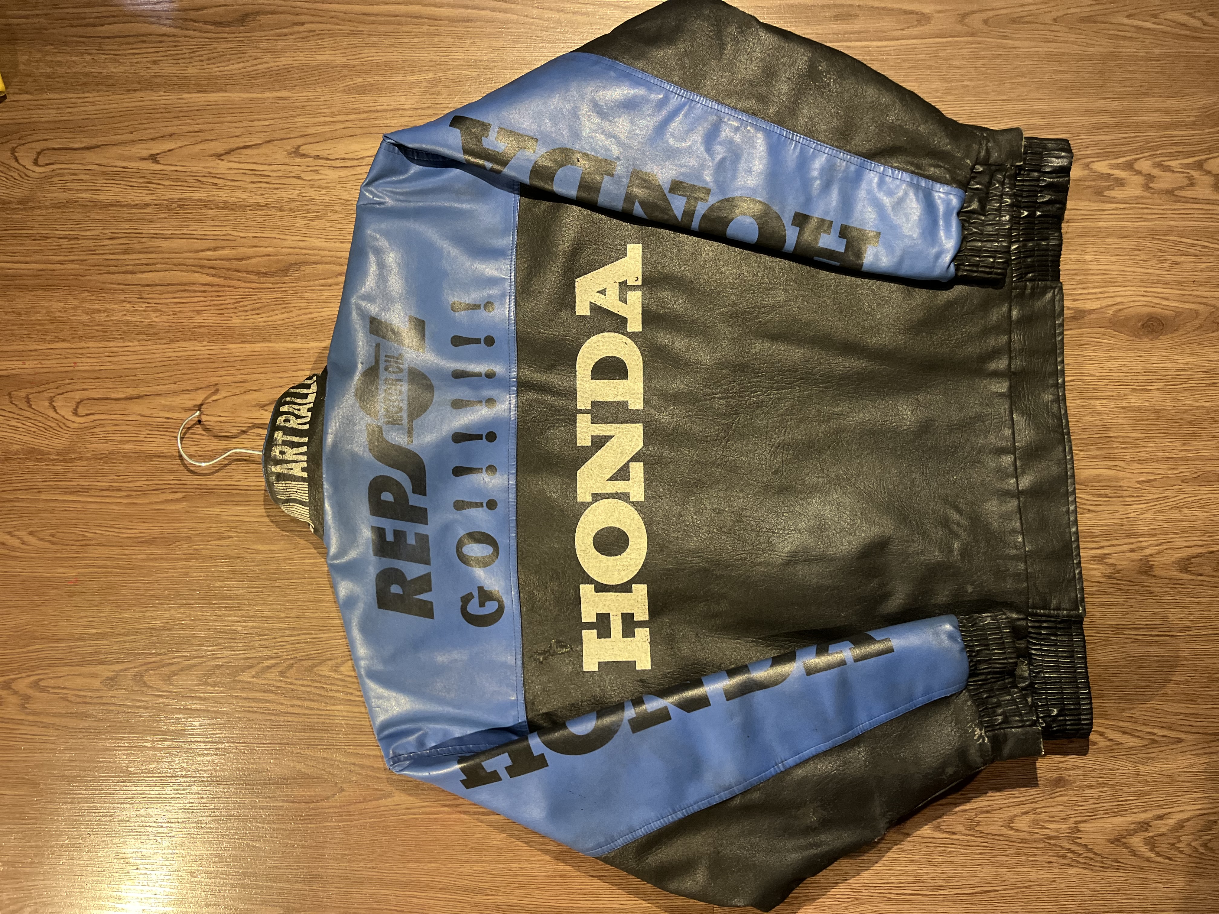 [L] Honda Repsol Leather Racing Jacket 