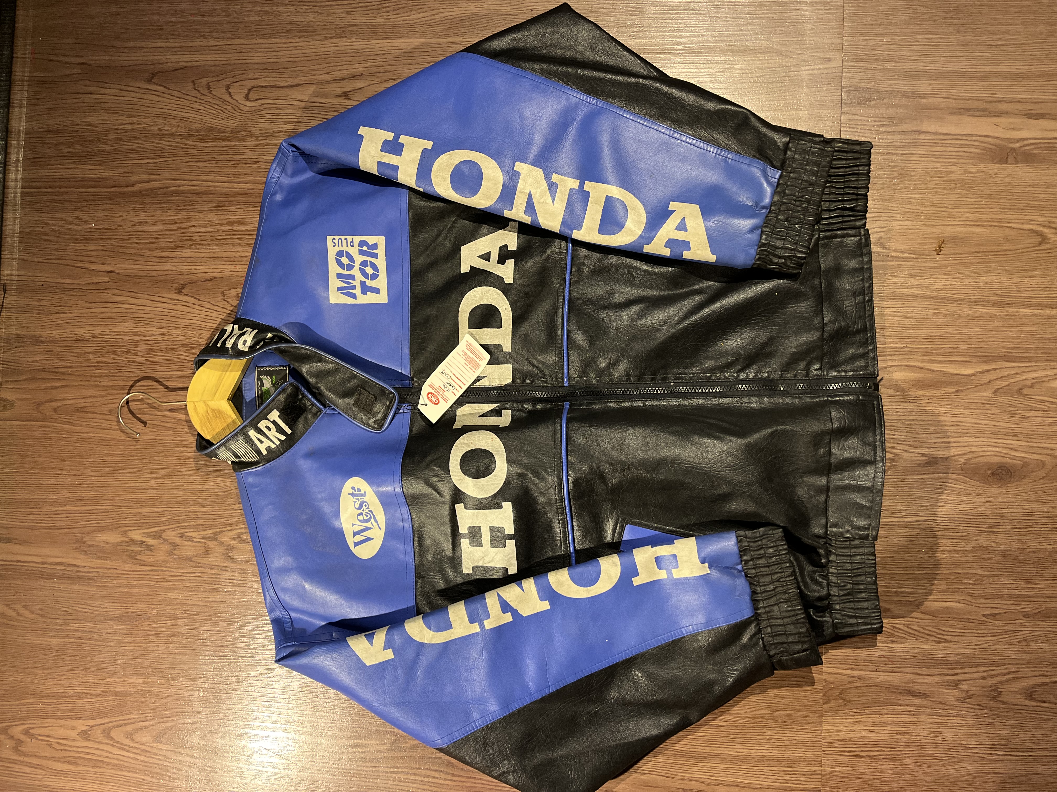 [L] Honda Repsol Leather Racing Jacket 