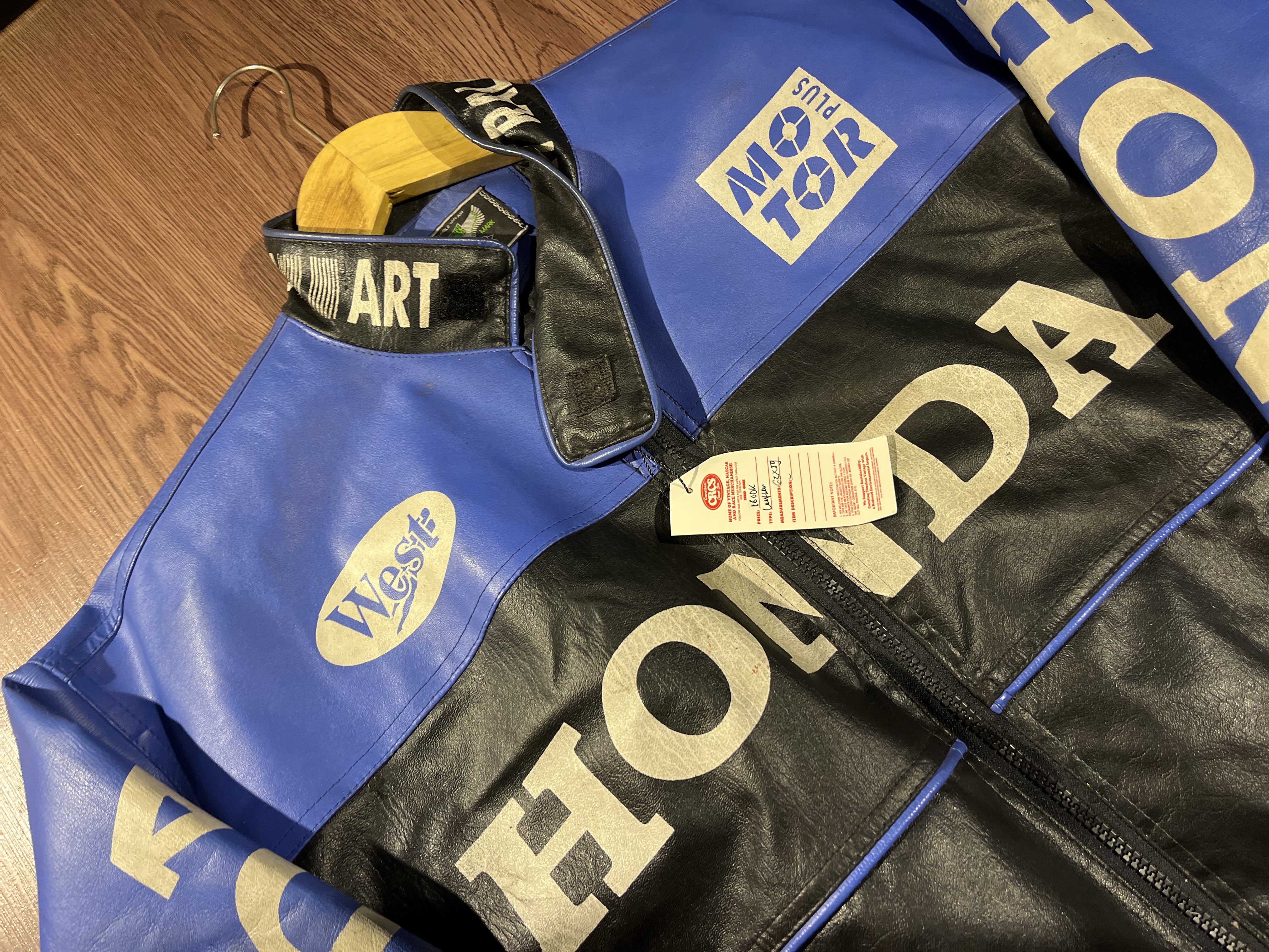 [L] Honda Repsol Leather Racing Jacket 