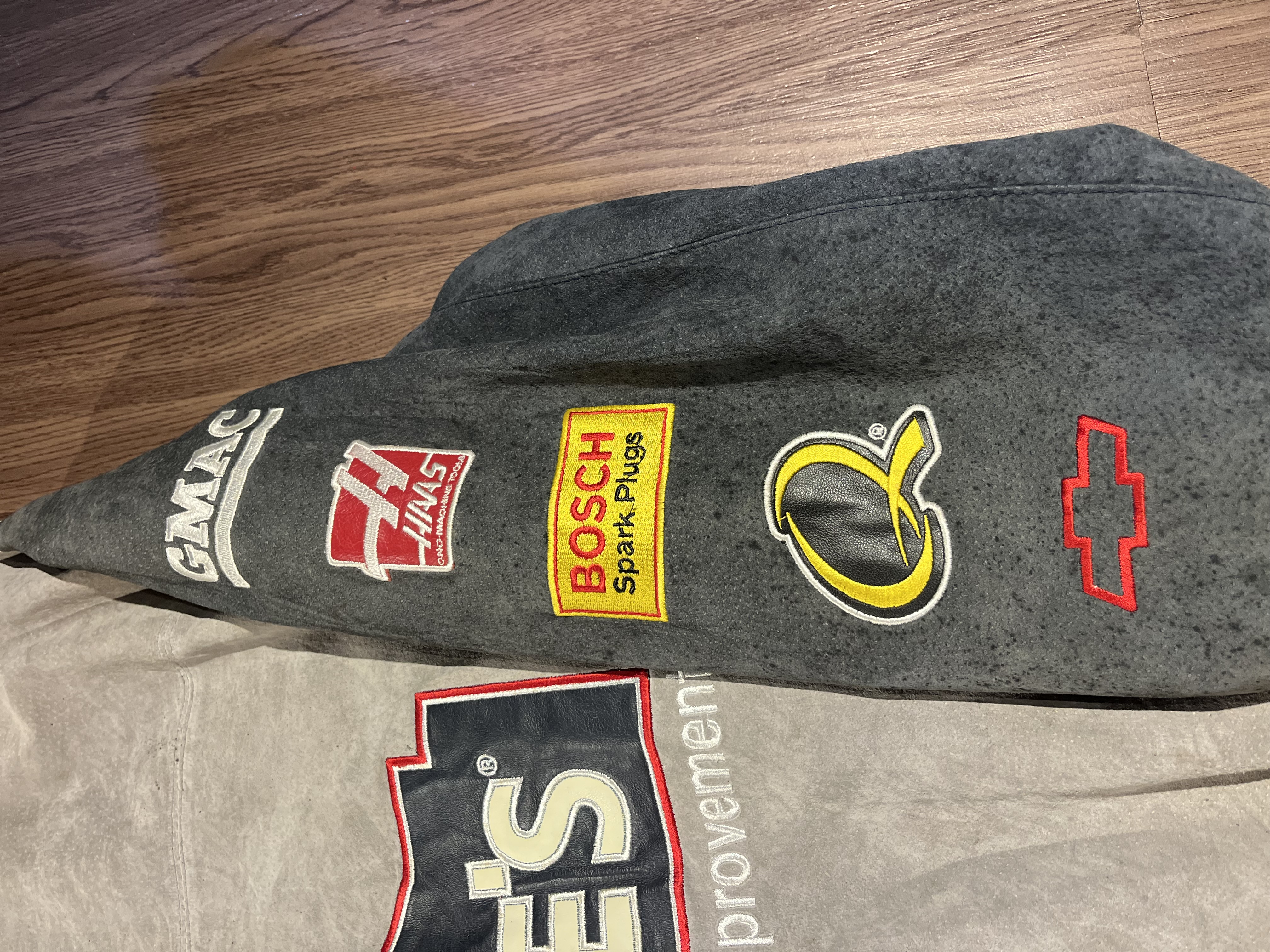 [XXL] LOWES FOR PROS 48 Jimmie Johnson Nextel Cup Champion Nascar Leather Jacket by Chase Authentic
