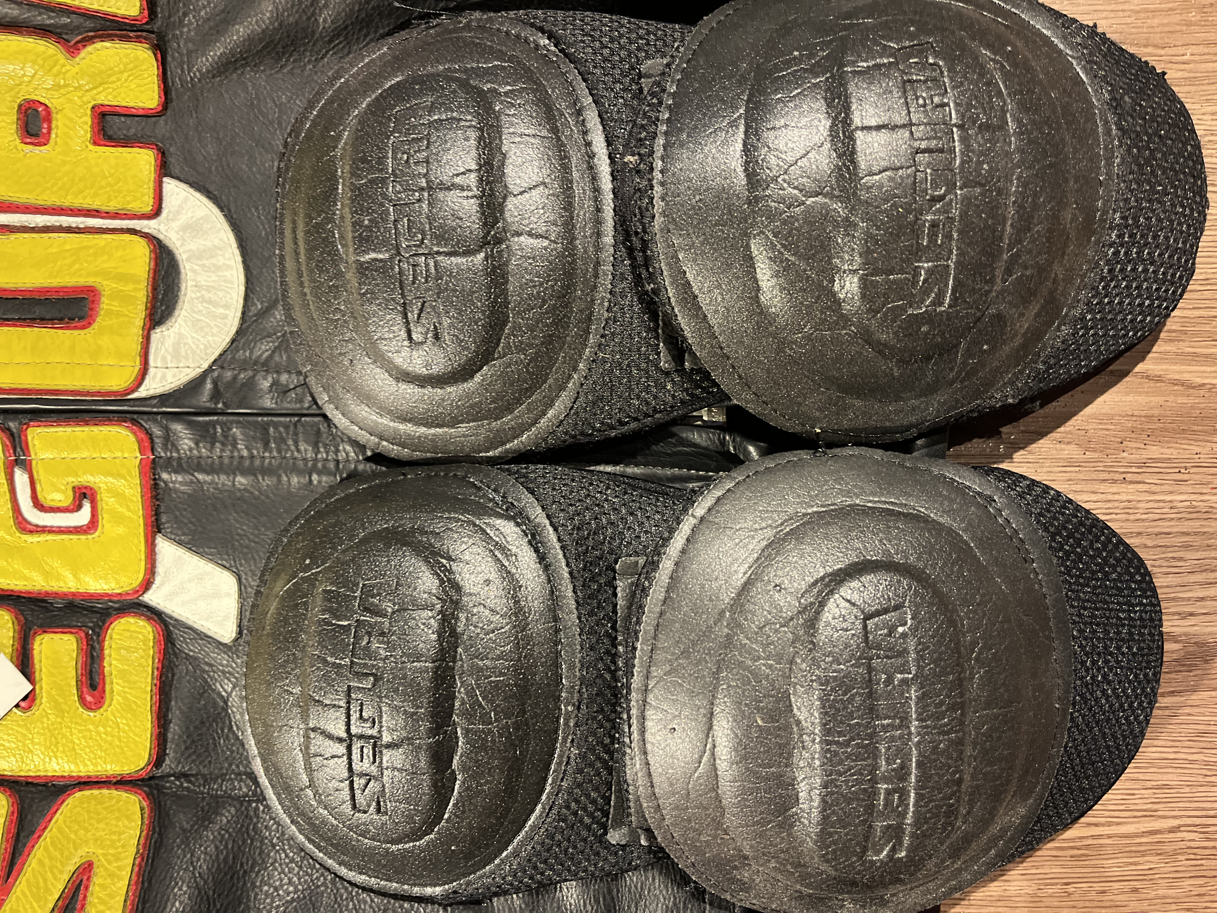 [XL] Vintage Segura 70 500cc Genuine Leather Racing Jacket w/ attachable protector