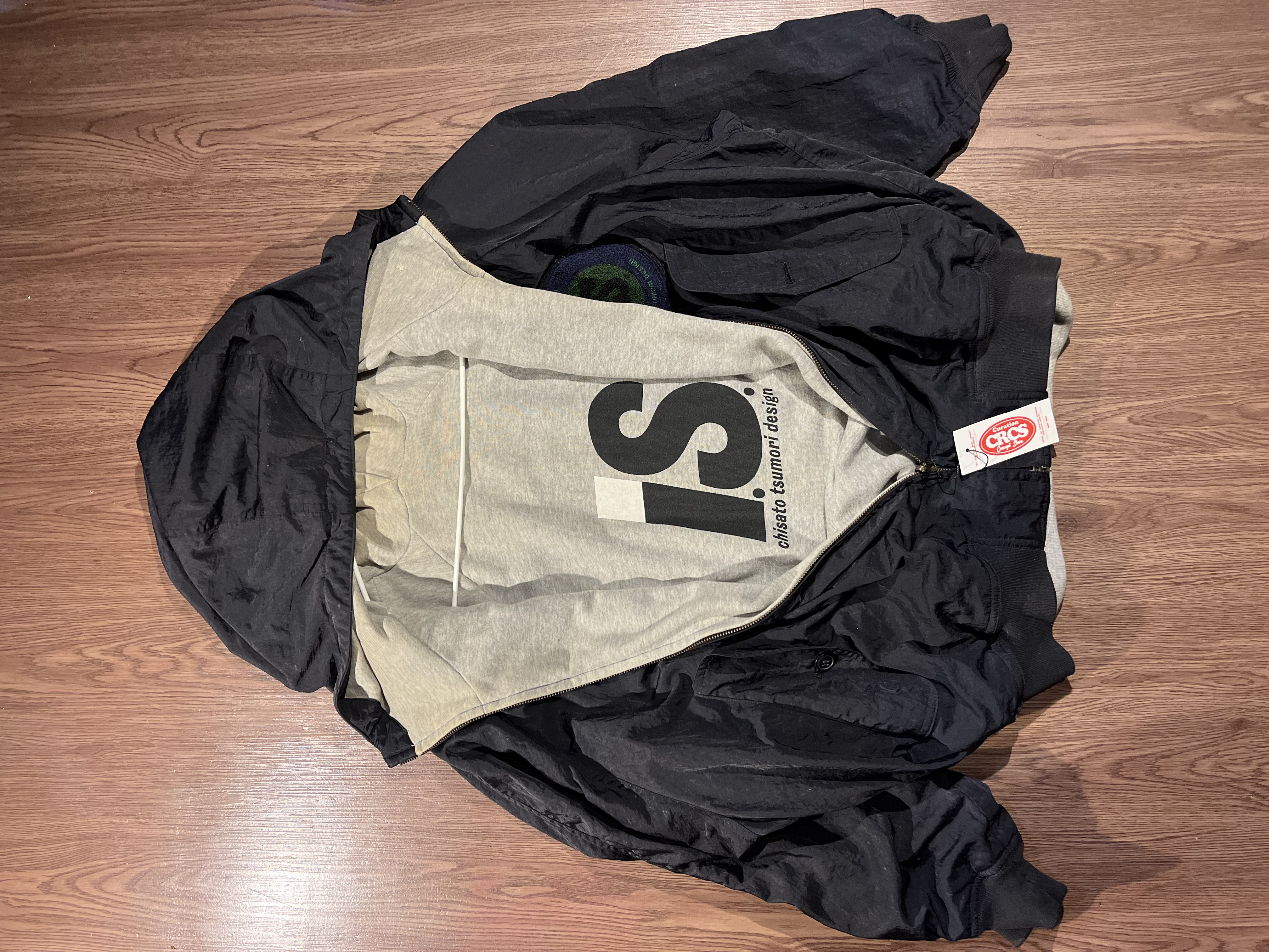 [XL] 80s Issey Miyake Sport Tsumori Chisato Reversible Hooded Bomber