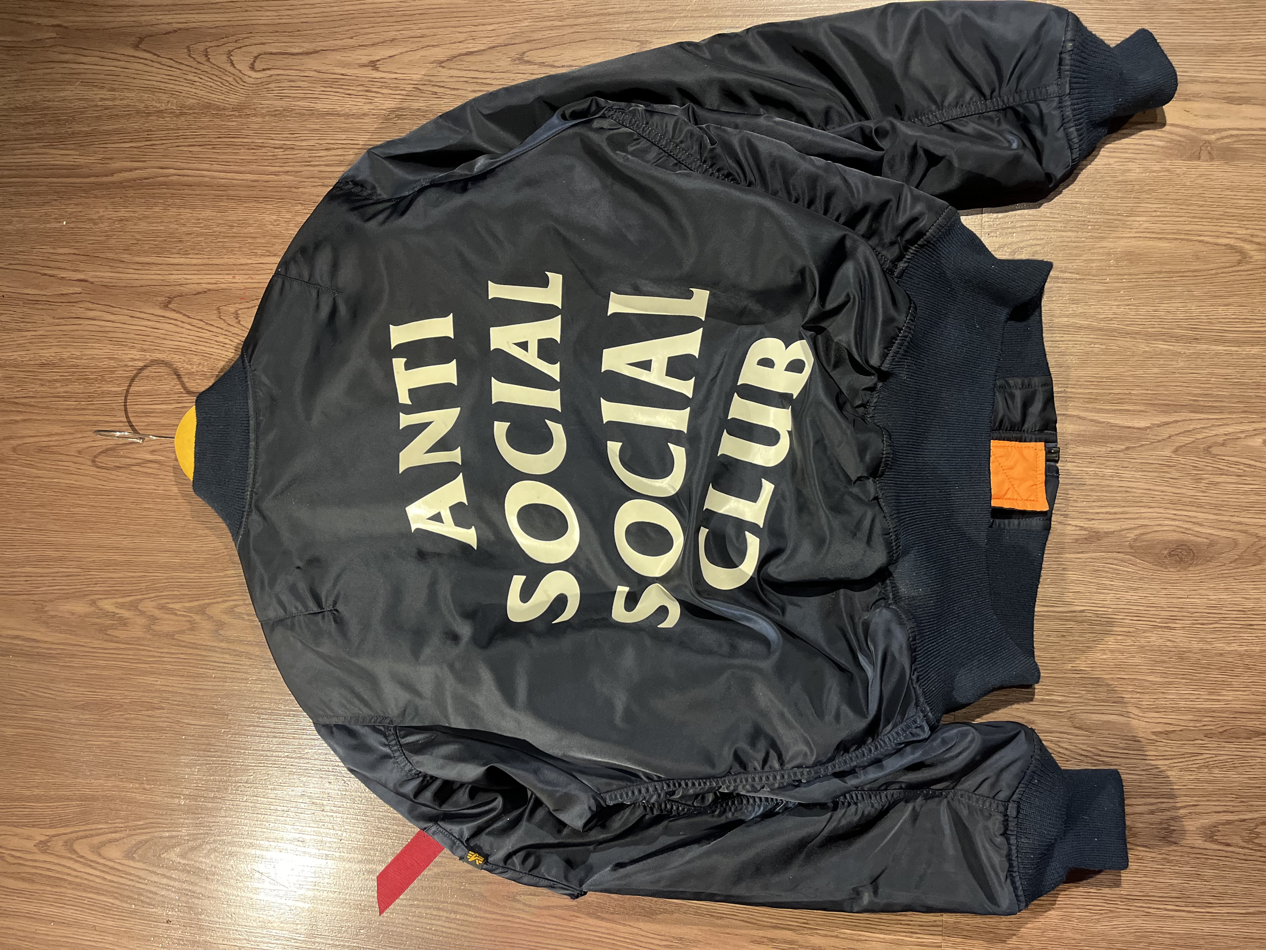 [M] Anti Social Social Club x Alpha Industries Reversible Bomber Jacket