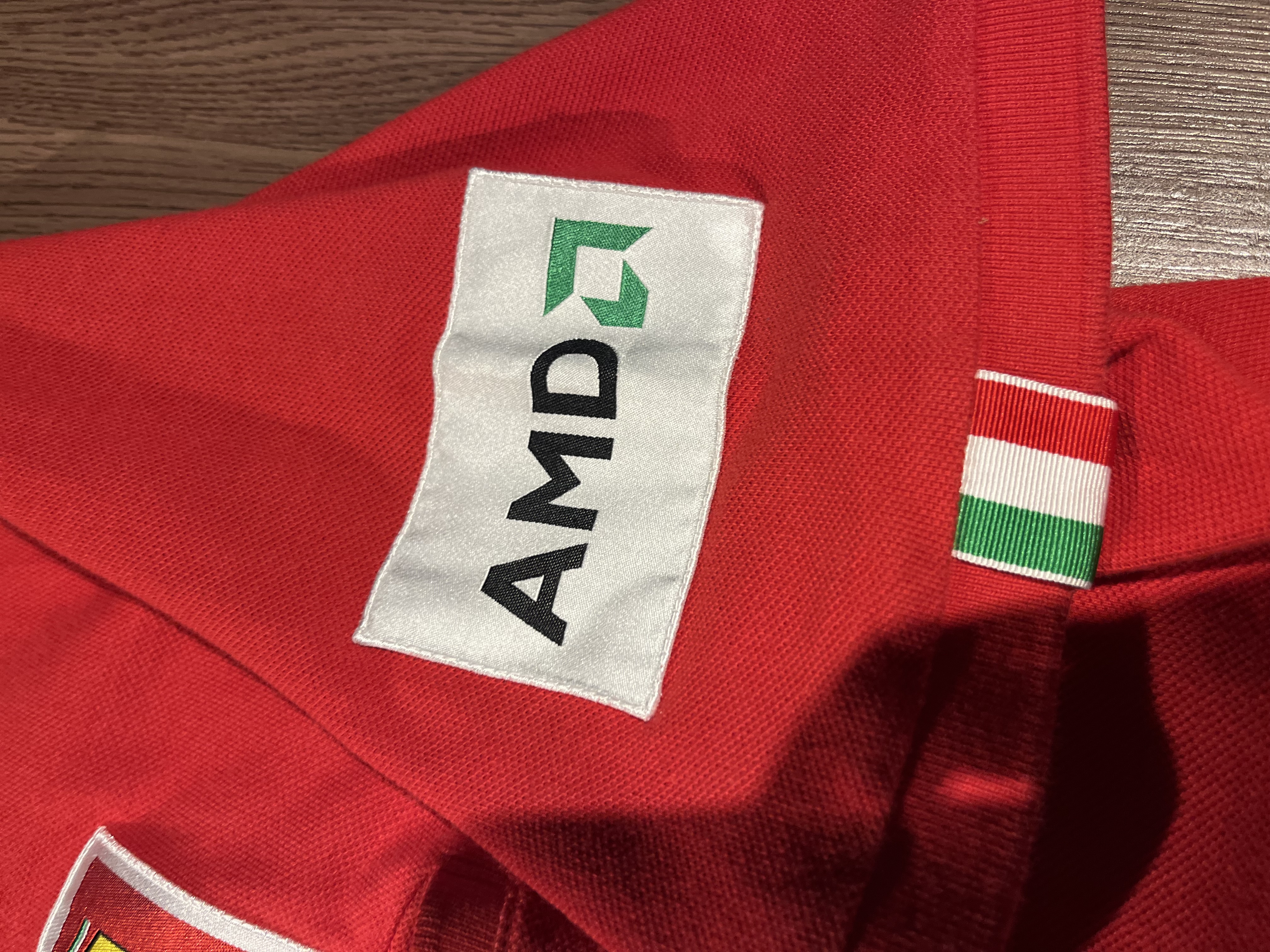 [L] Puma Ferrari Team Polo Shirt