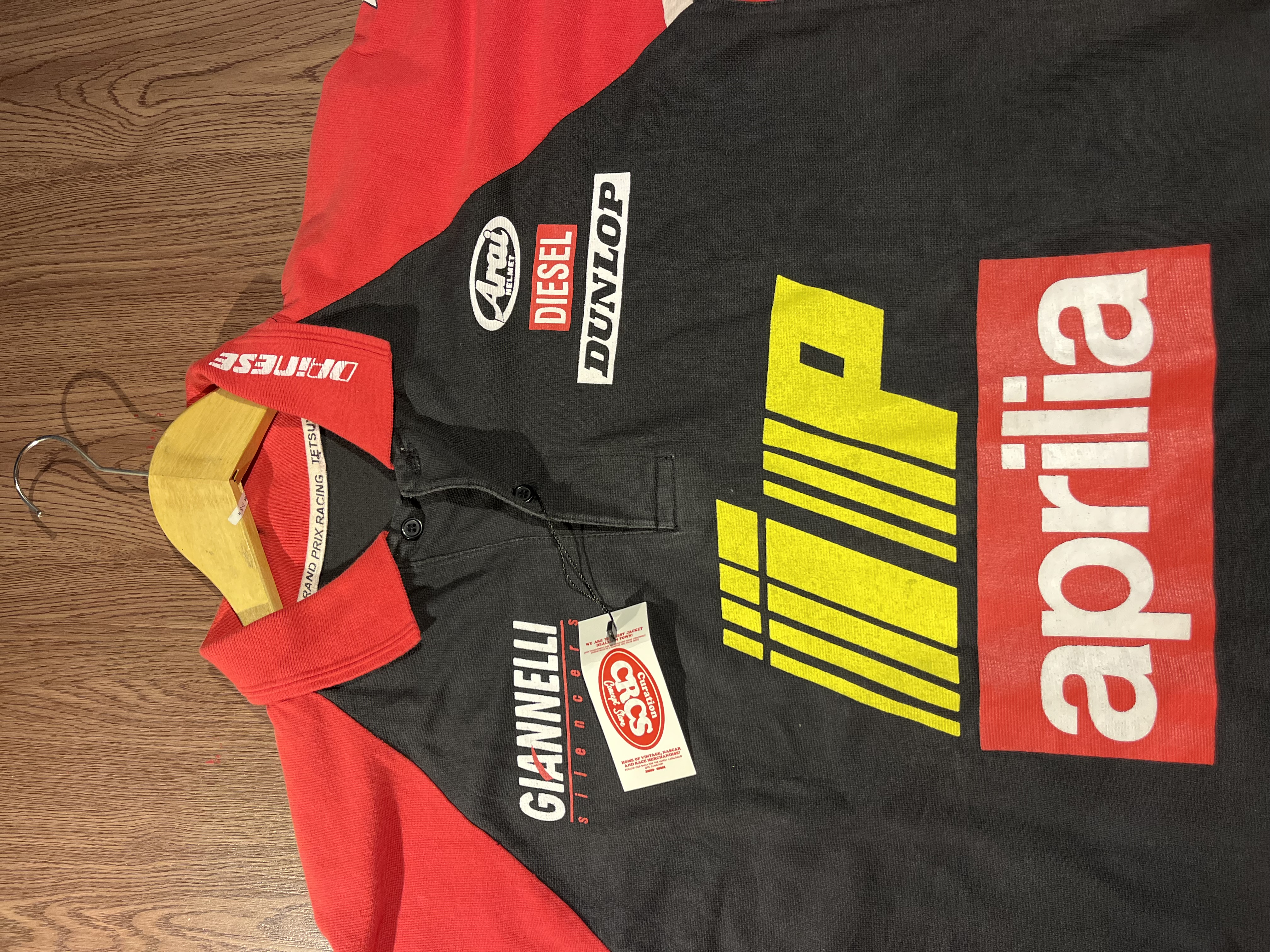 [XL] Aprilia Rider Edition Tetsuya Team Logo Polo Shirt