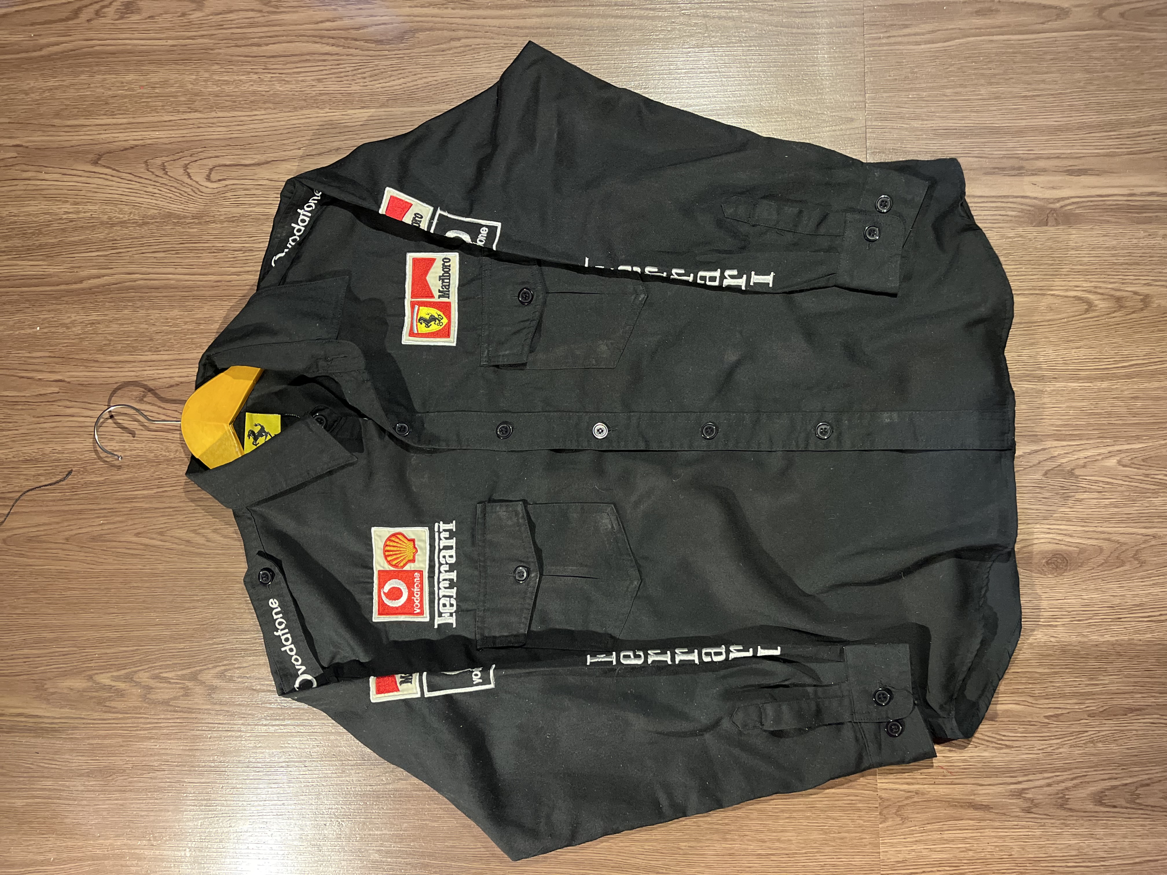 [M] Scuderia Marlboro Ferrari Italy F1 Team Long sleeve workshirt