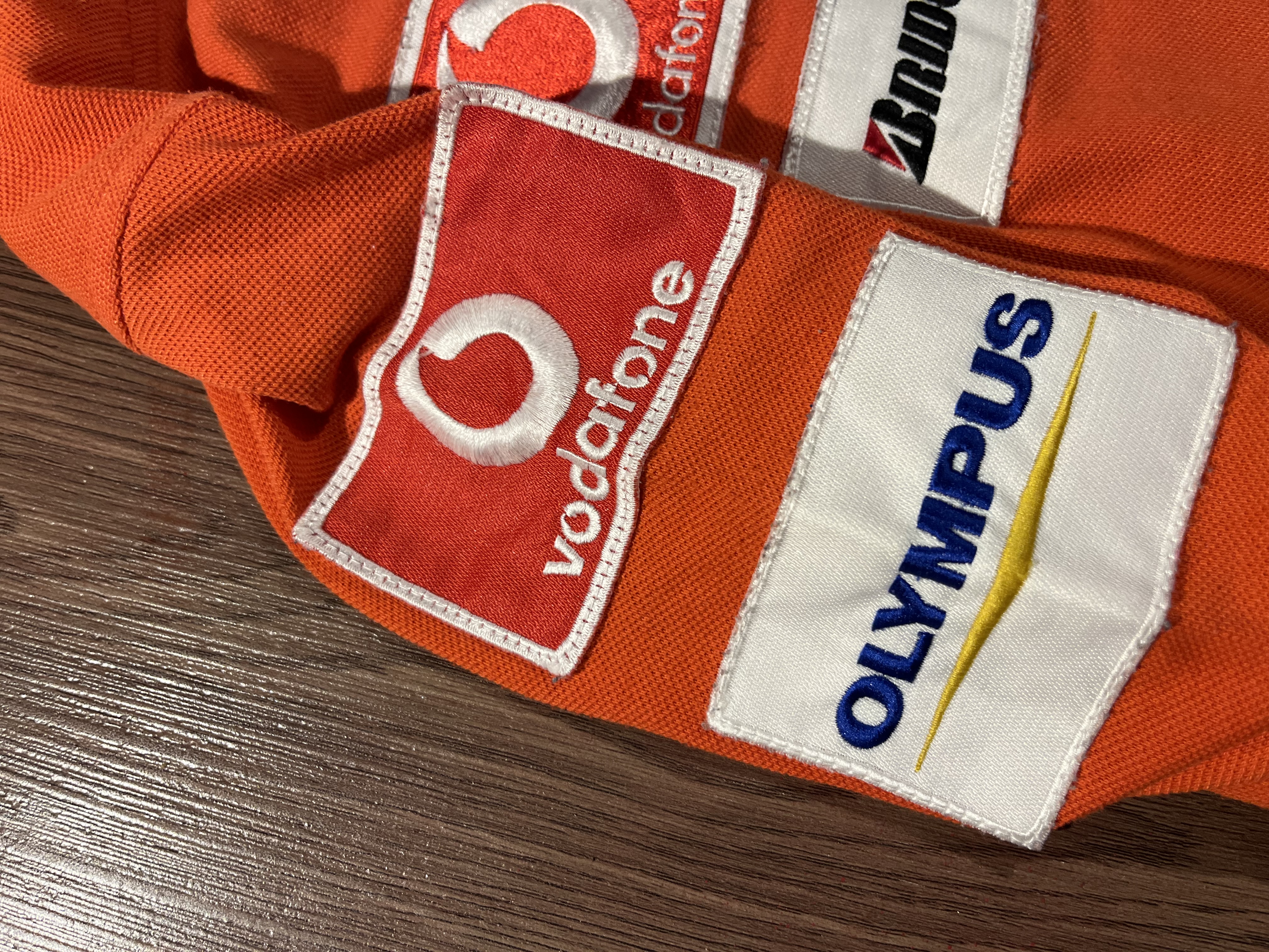 [XL] Scuderia Ferrari Vodafone F1 Team Long sleeve Polo shirt