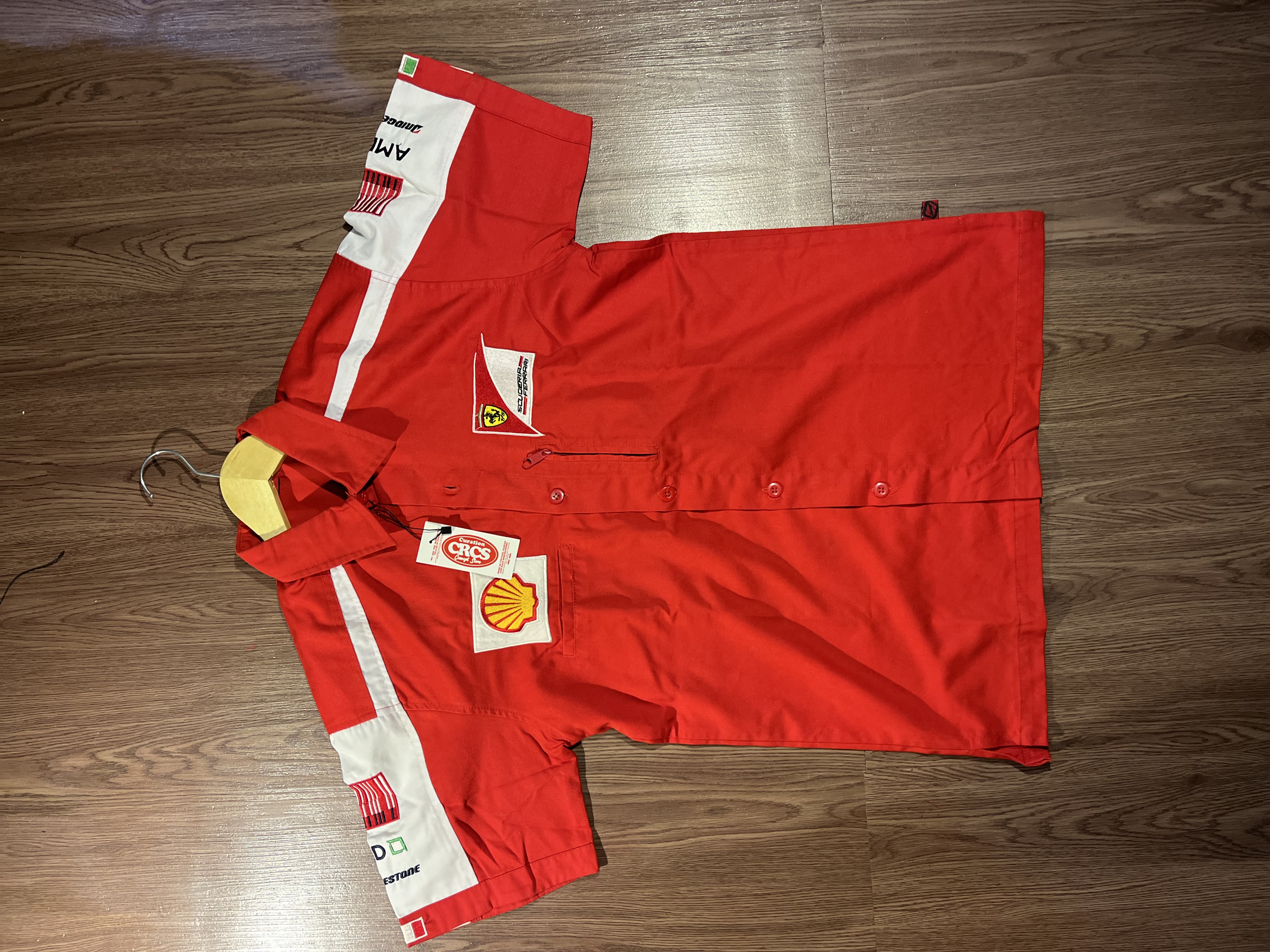 [M] Scuderia Ferrari Shell Big Logo Workshirt