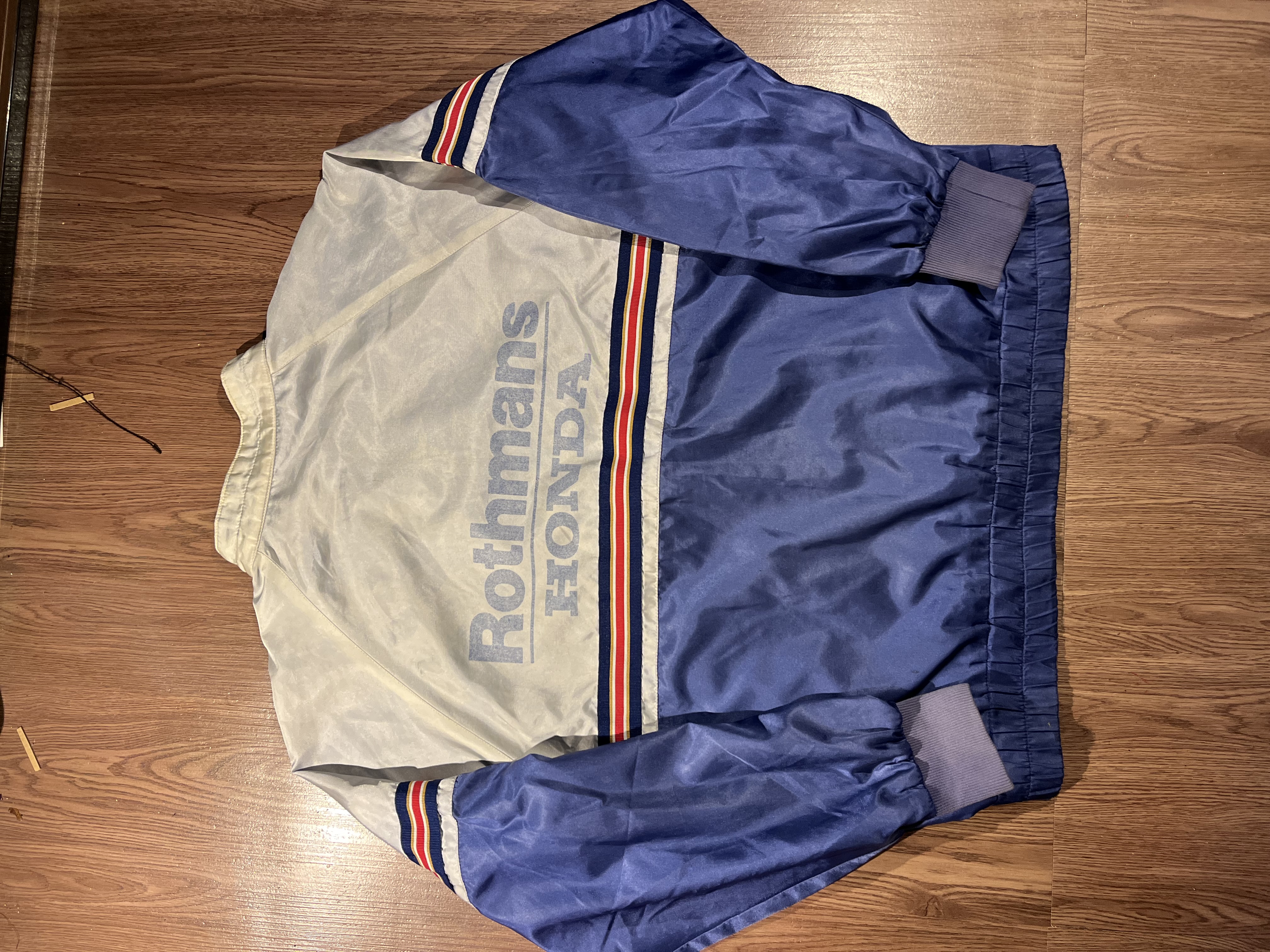 [L] Vintage MOTO Honda Rothman Racing Jacket