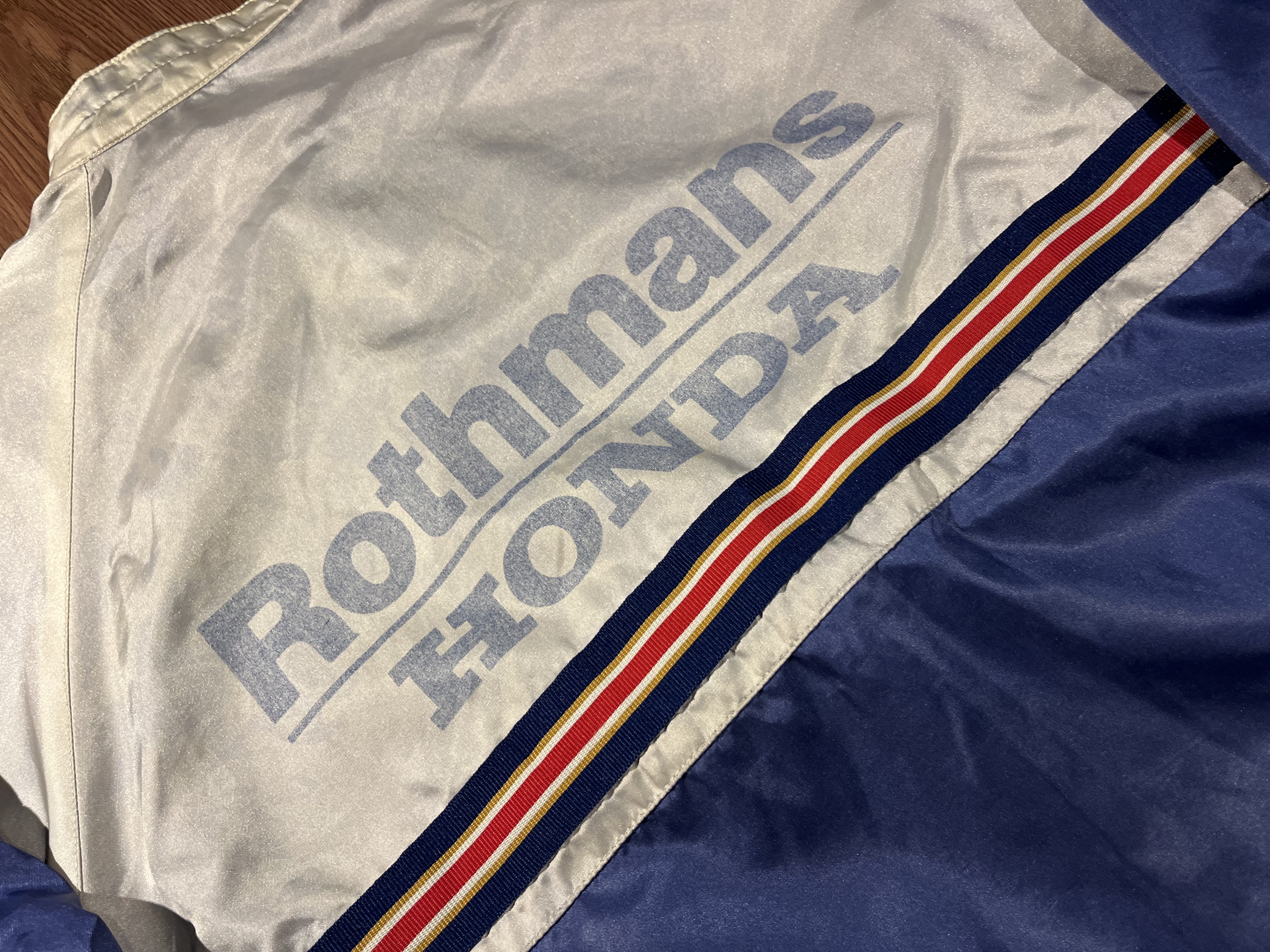 [L] Vintage MOTO Honda Rothman Racing Jacket