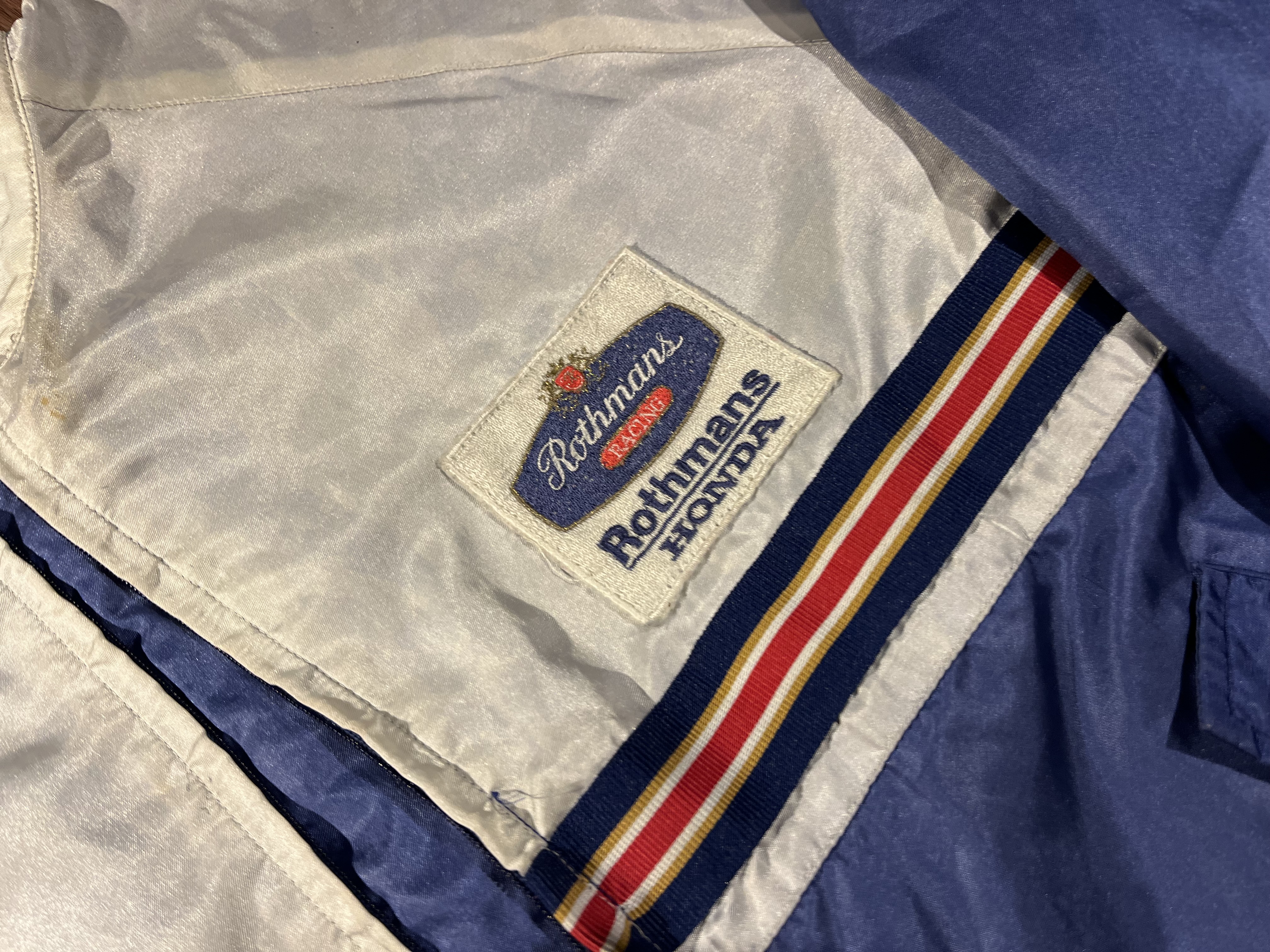 [L] Vintage MOTO Honda Rothman Racing Jacket