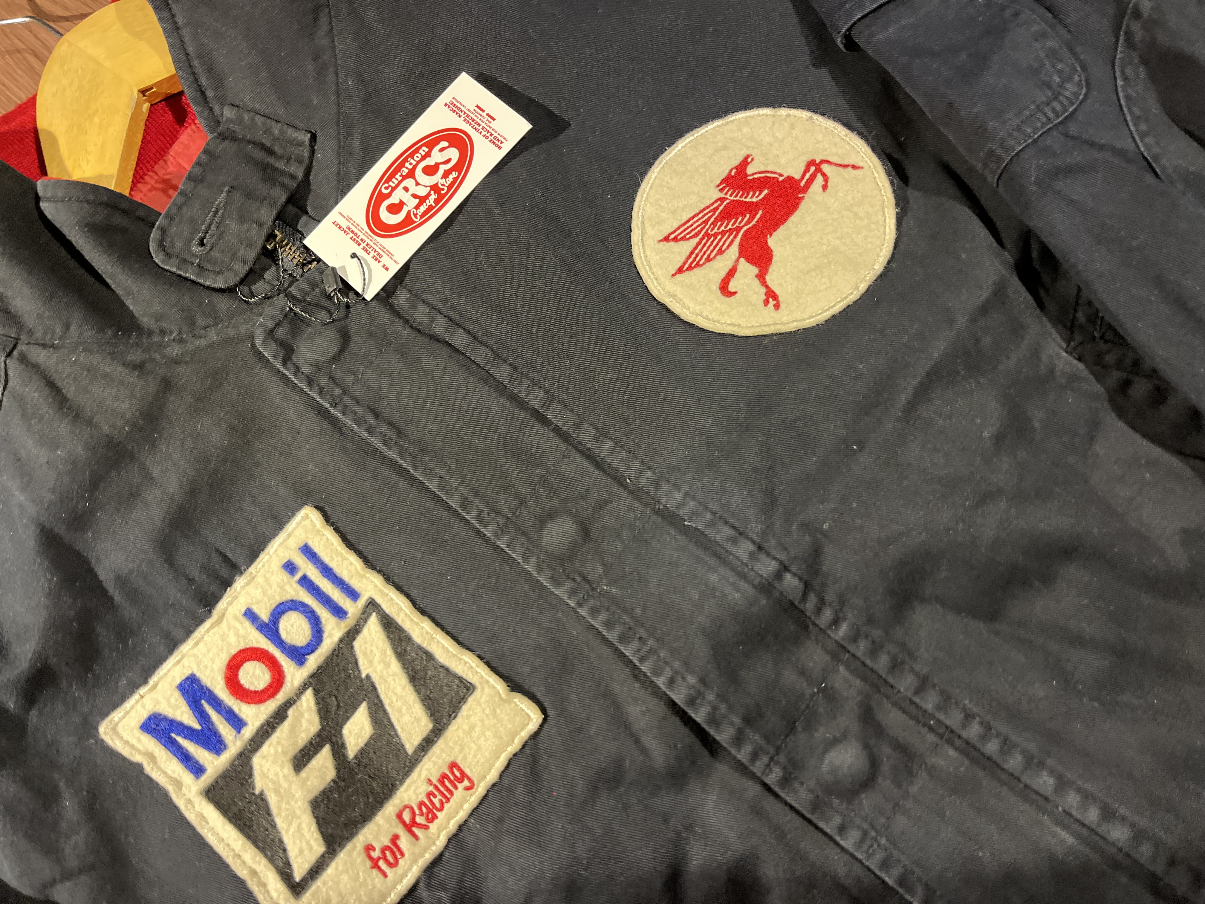 [L] 80s Mobil F1 Race Jacket