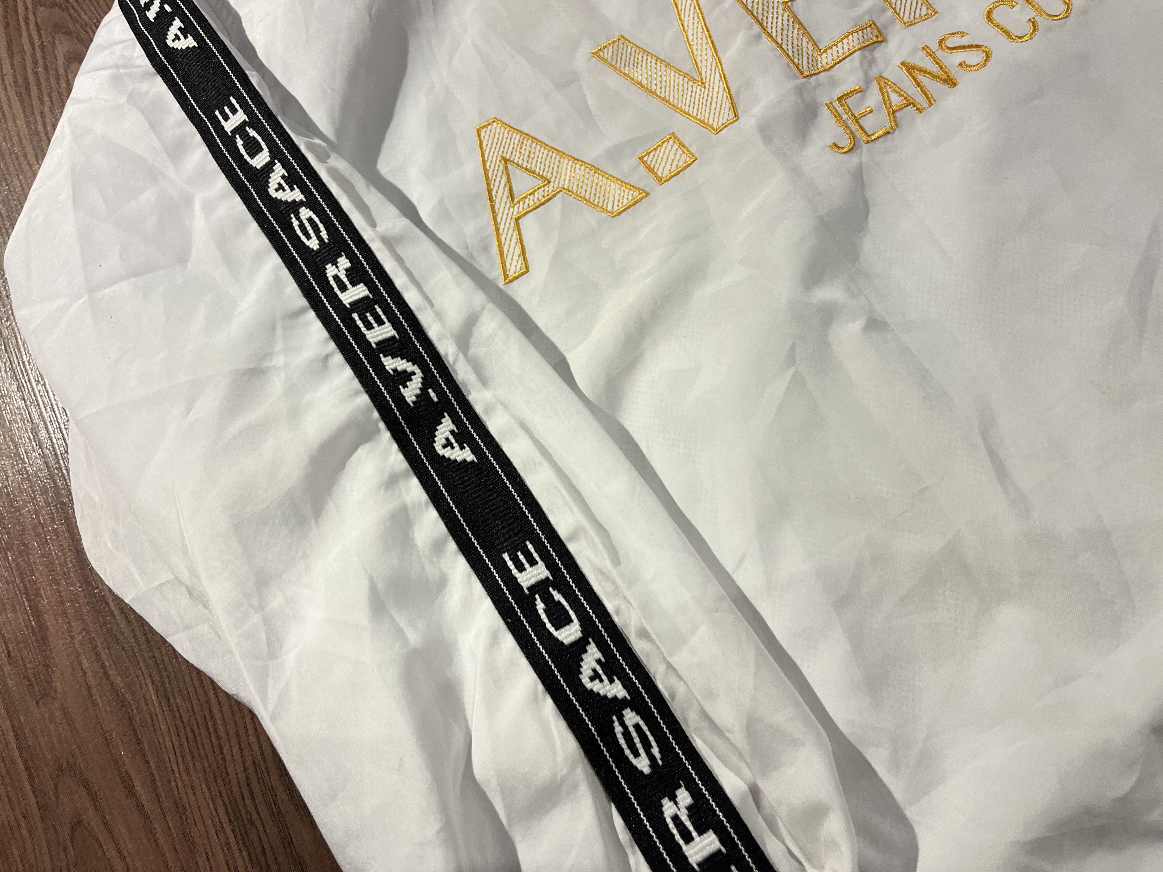 [XL] Alfredo Versace Big Logo Coach Jacket