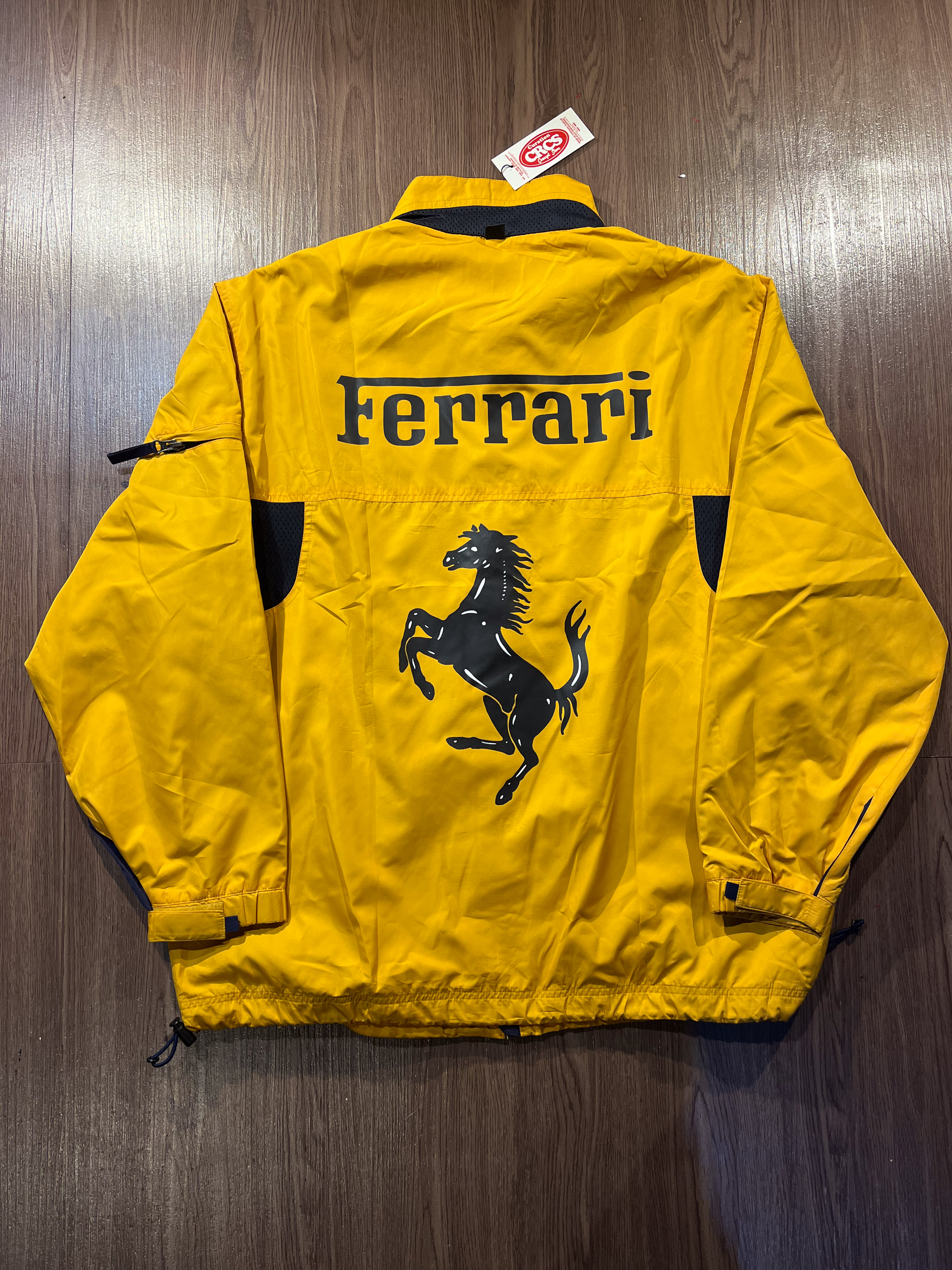 [XL] Scuderia Ferrari Big Logo Windbreaker Jacket ✨