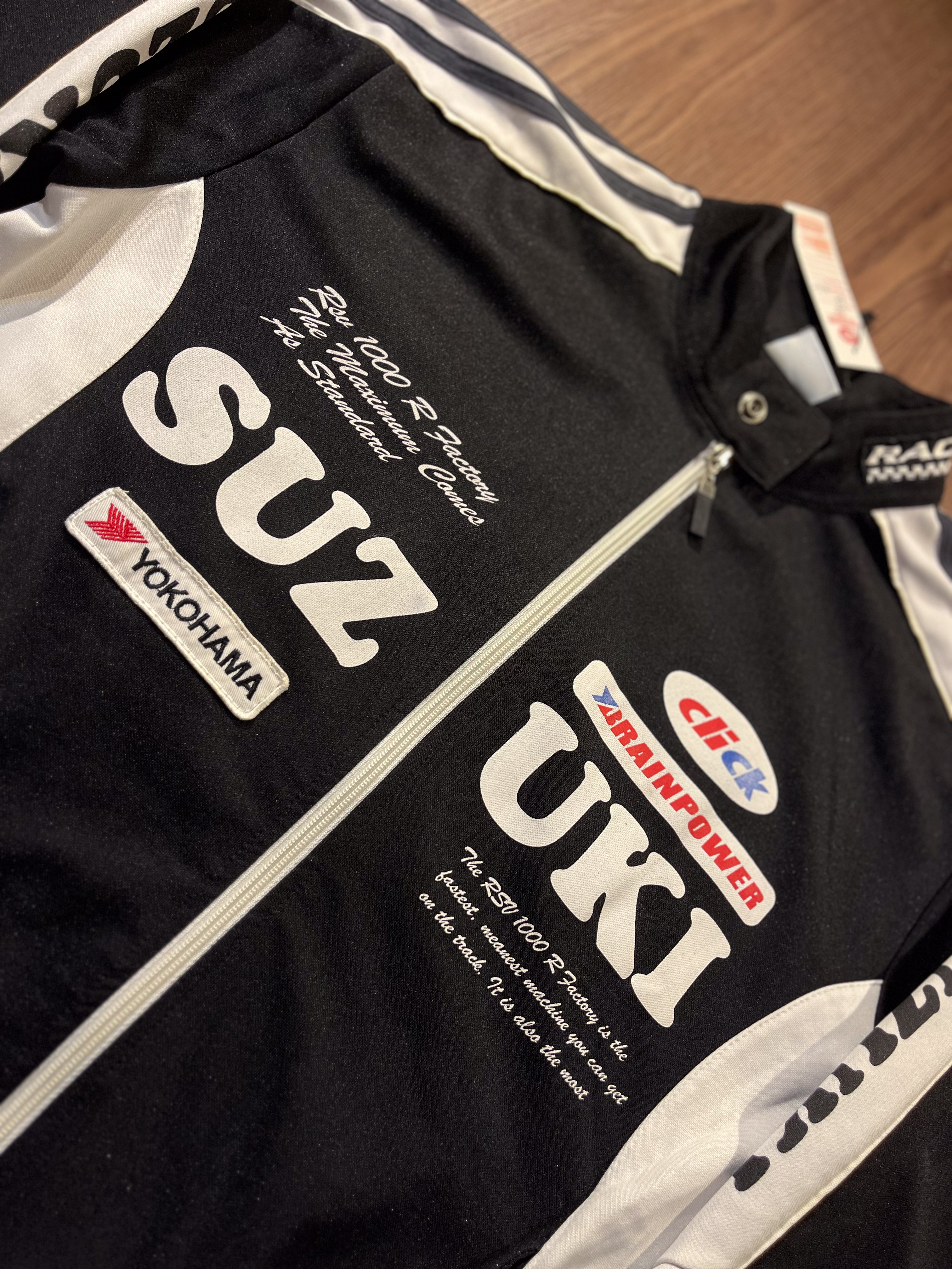 [L] Vintage Bootleg Suzuki Team Jacket✨
