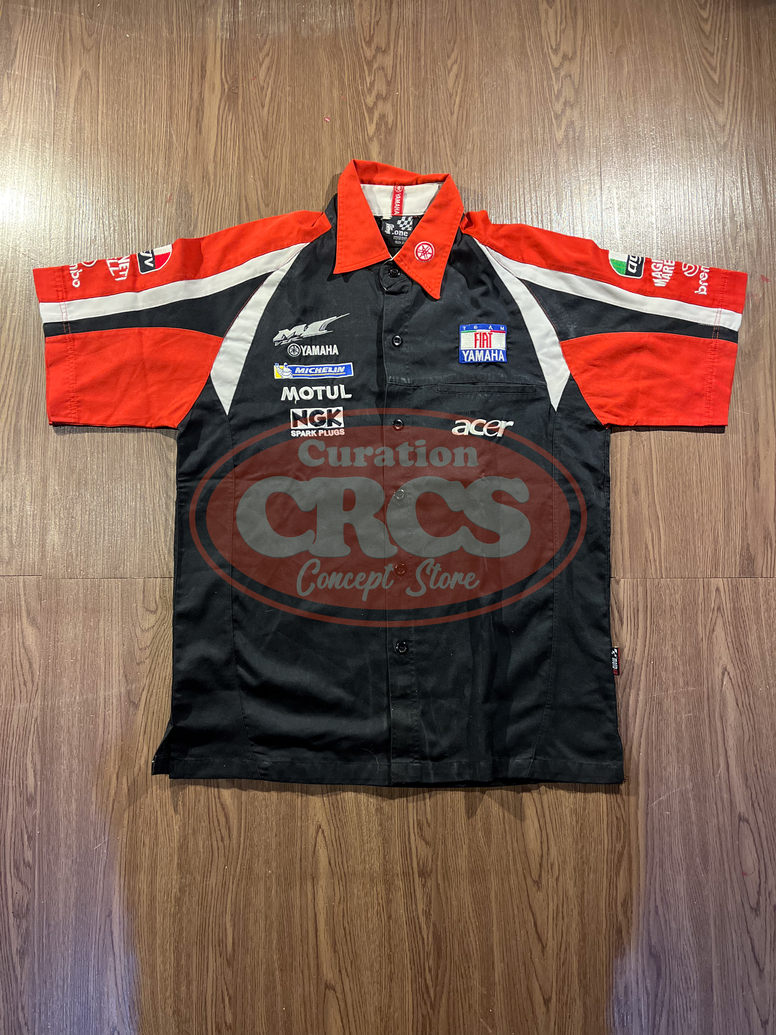 [L] MOTO FIAT Yamaha Racing Team Workshirt✨