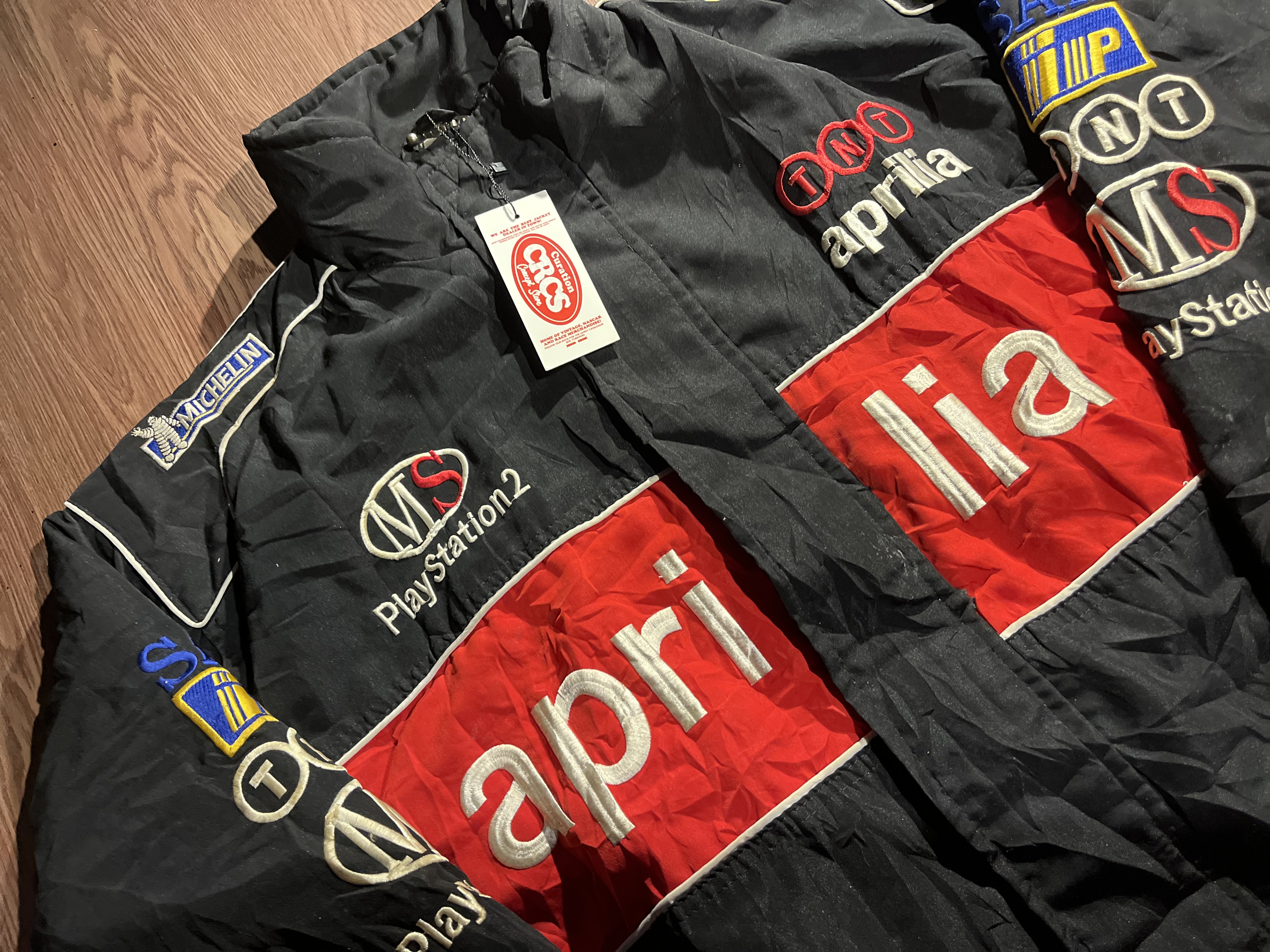 [XL] Vintage MOTO Aprilia Team Racing Jacket✨