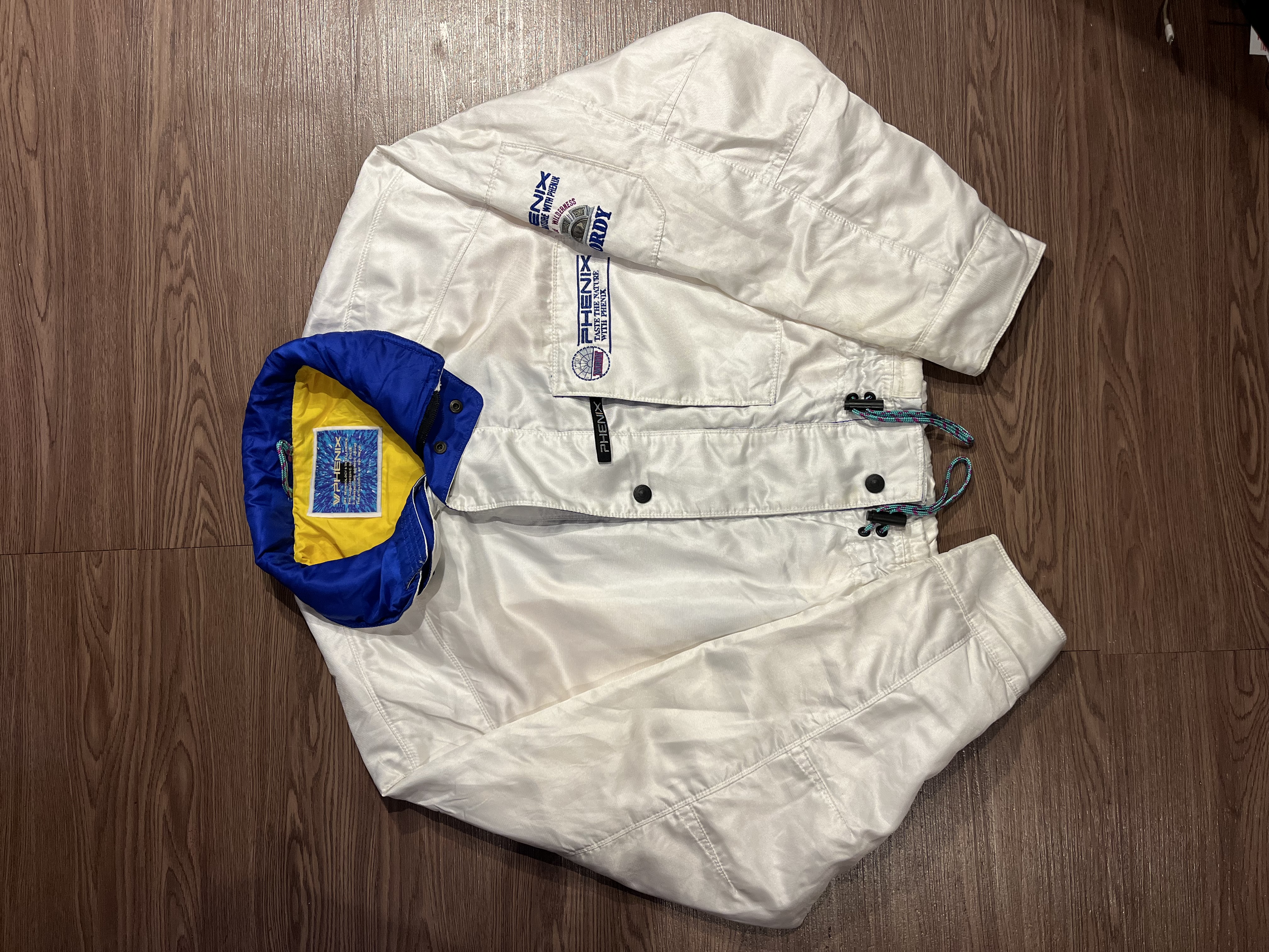 [XL] 90s Phenix Formula/Ski Jacket with detachable hoodie✨