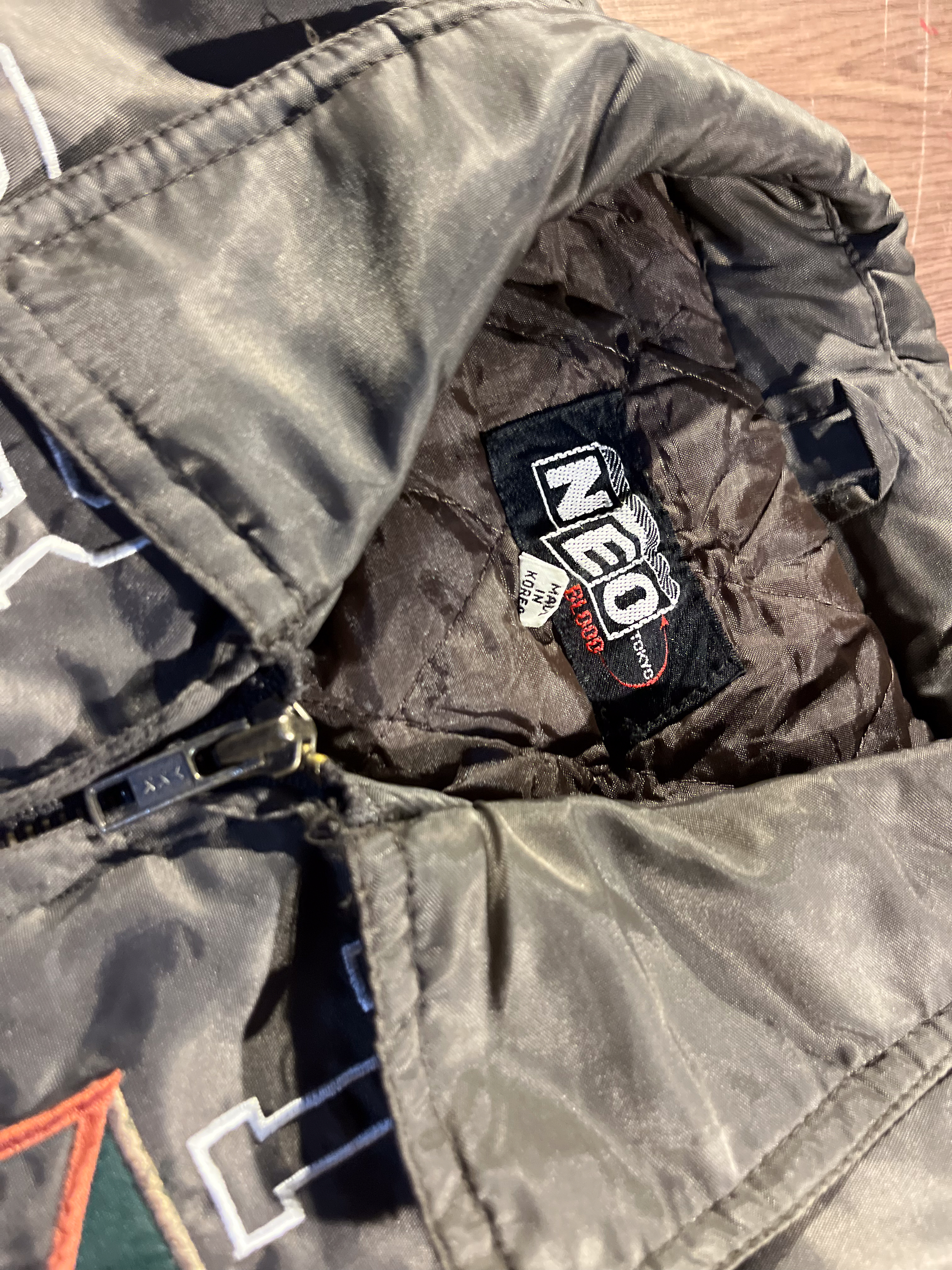 [XL]  Vintage Neo Blood Bomber Embroidery Jacket ✨