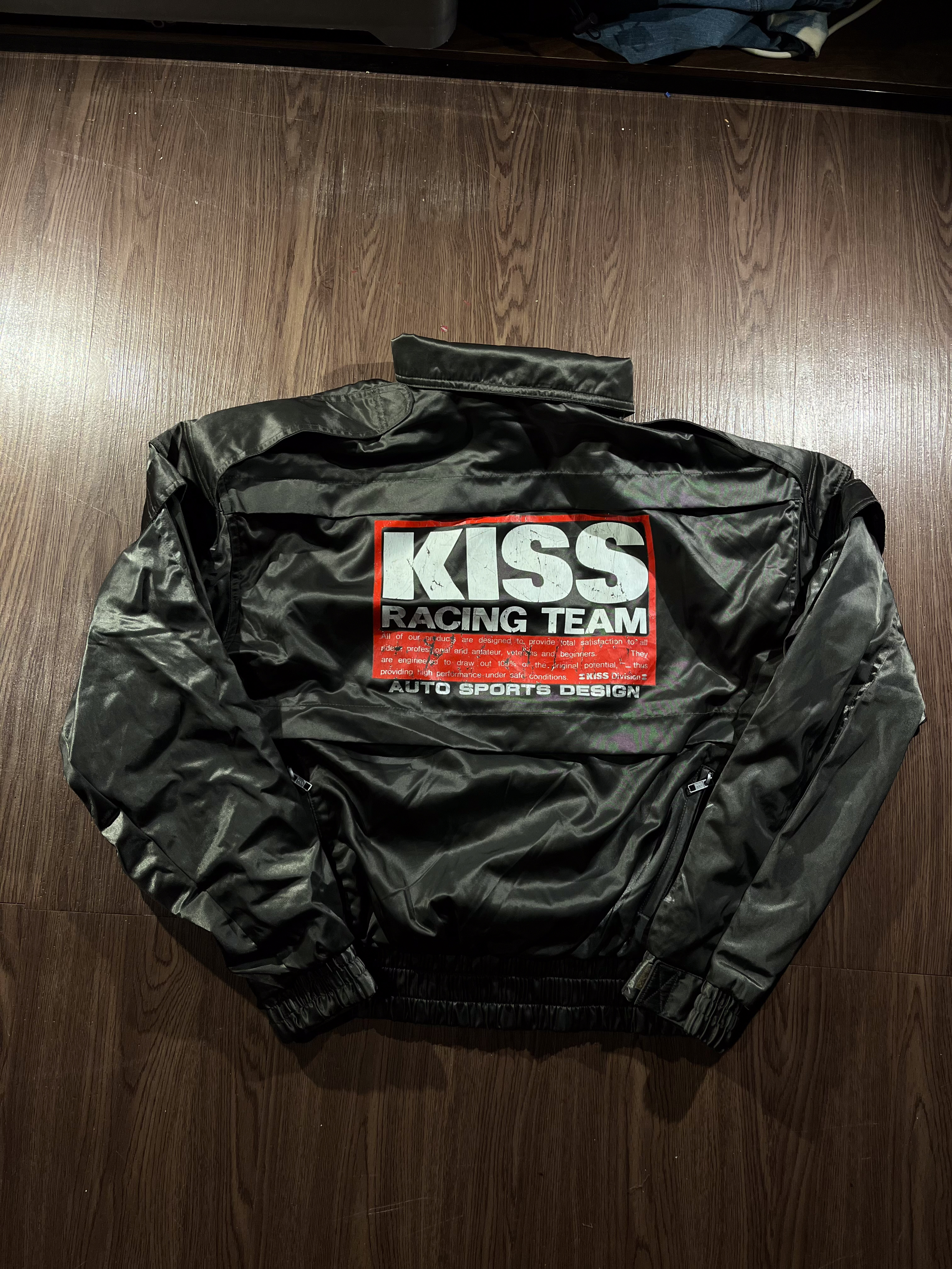 [L]  Kiss Racing MOTO Big Logo Jacket ✨