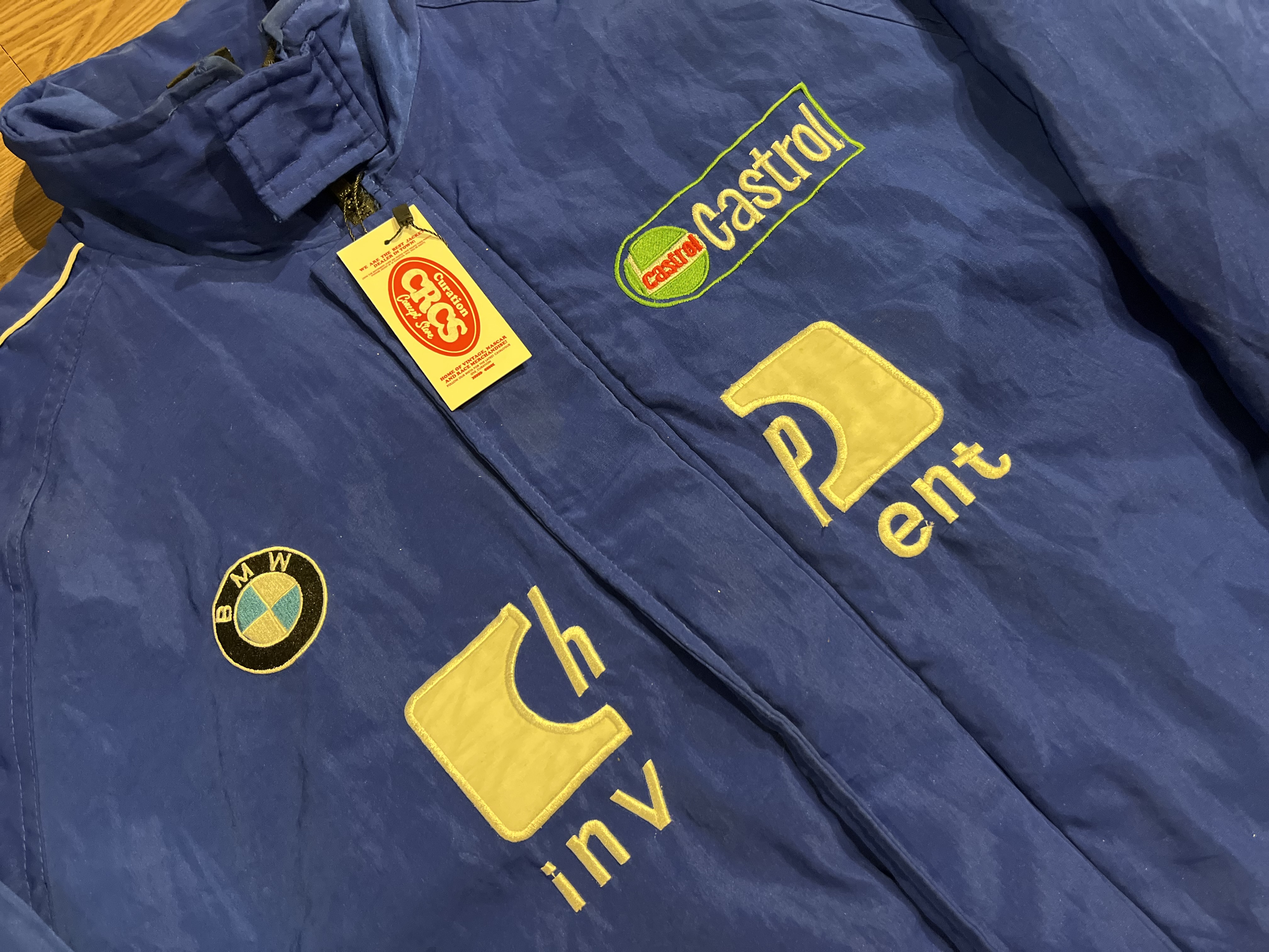 [XL] early 2000s BMW HP Invent F1 Race team jacket Juan Pablo Montoya era✨