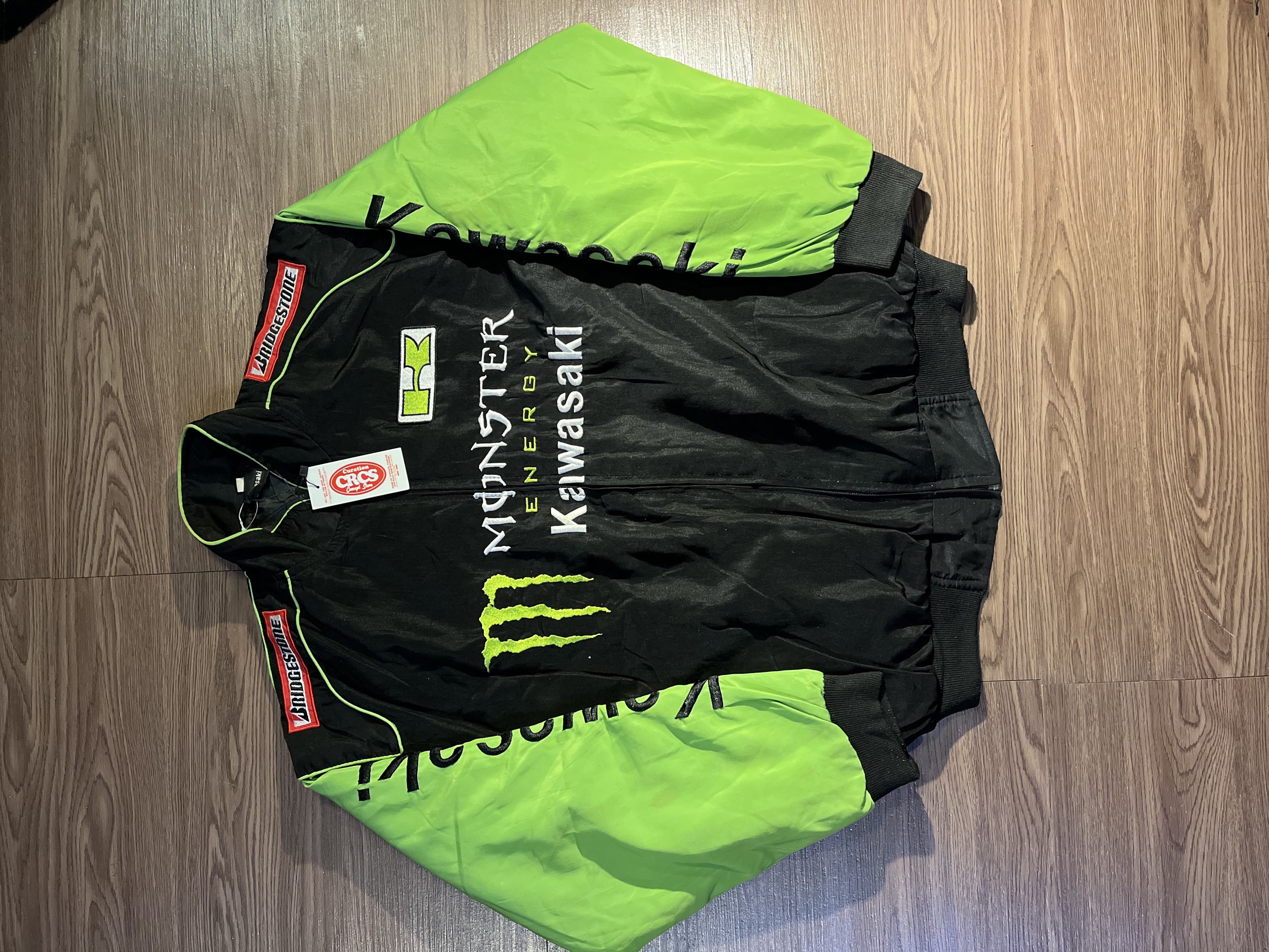 [XL] MOTO Kawasaki Monster Energy Racing team jacket✨