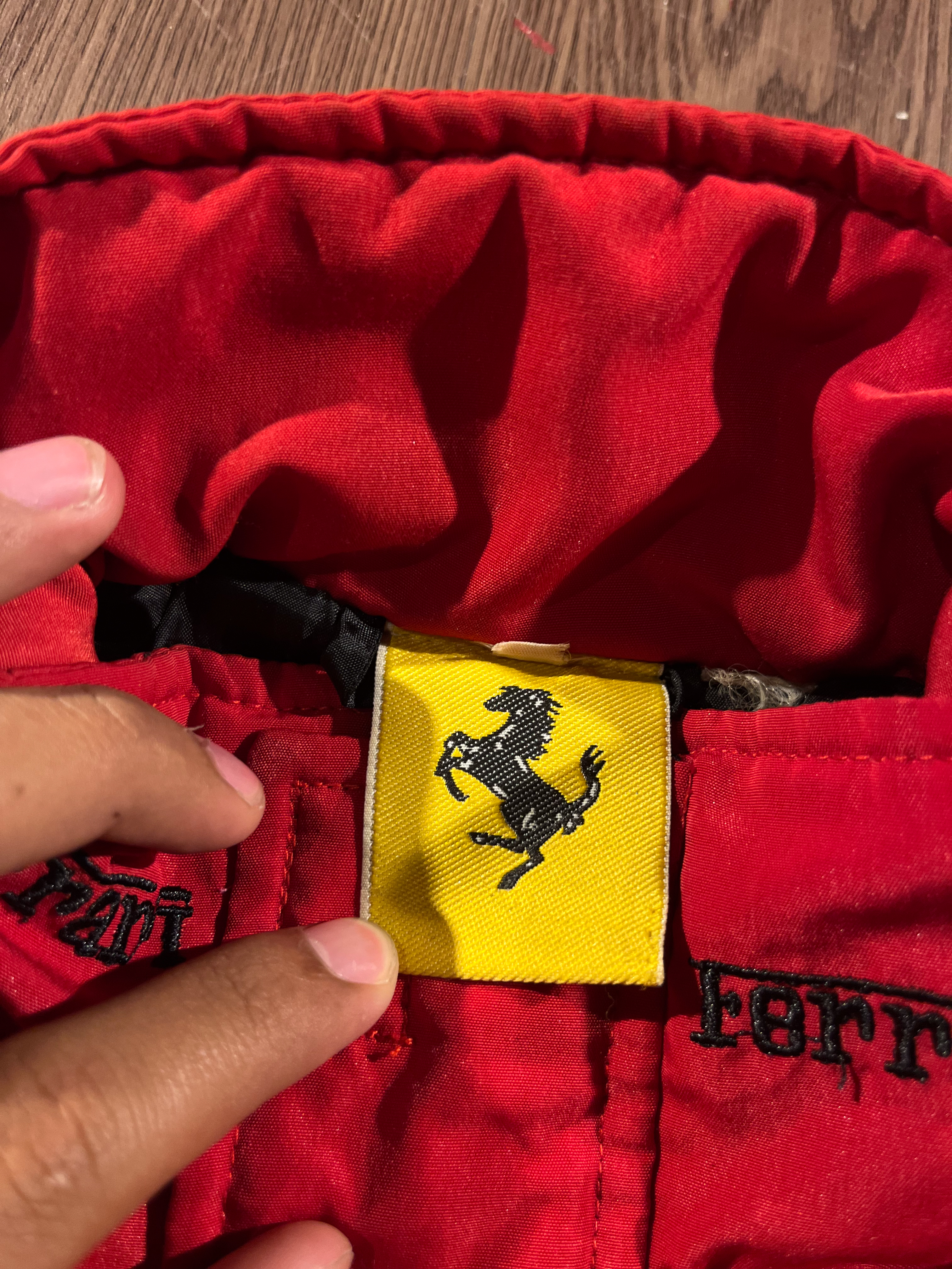 [M] Scuderia Ferrari F1 Team Classic Racing Jacket As Seen On Lana Del Rey✨