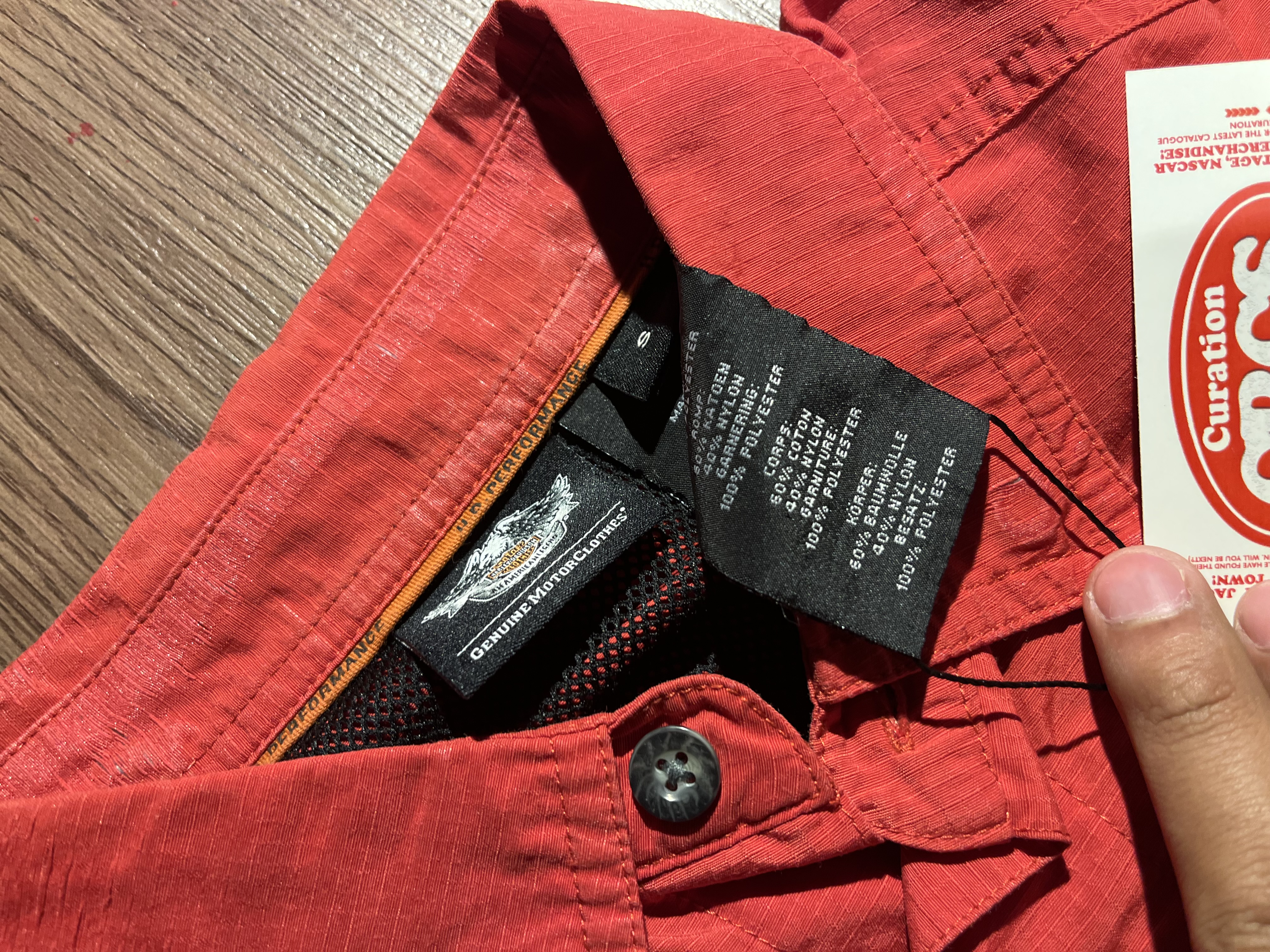 [M] Harley Davidson American Legend Team Workshirt ✨