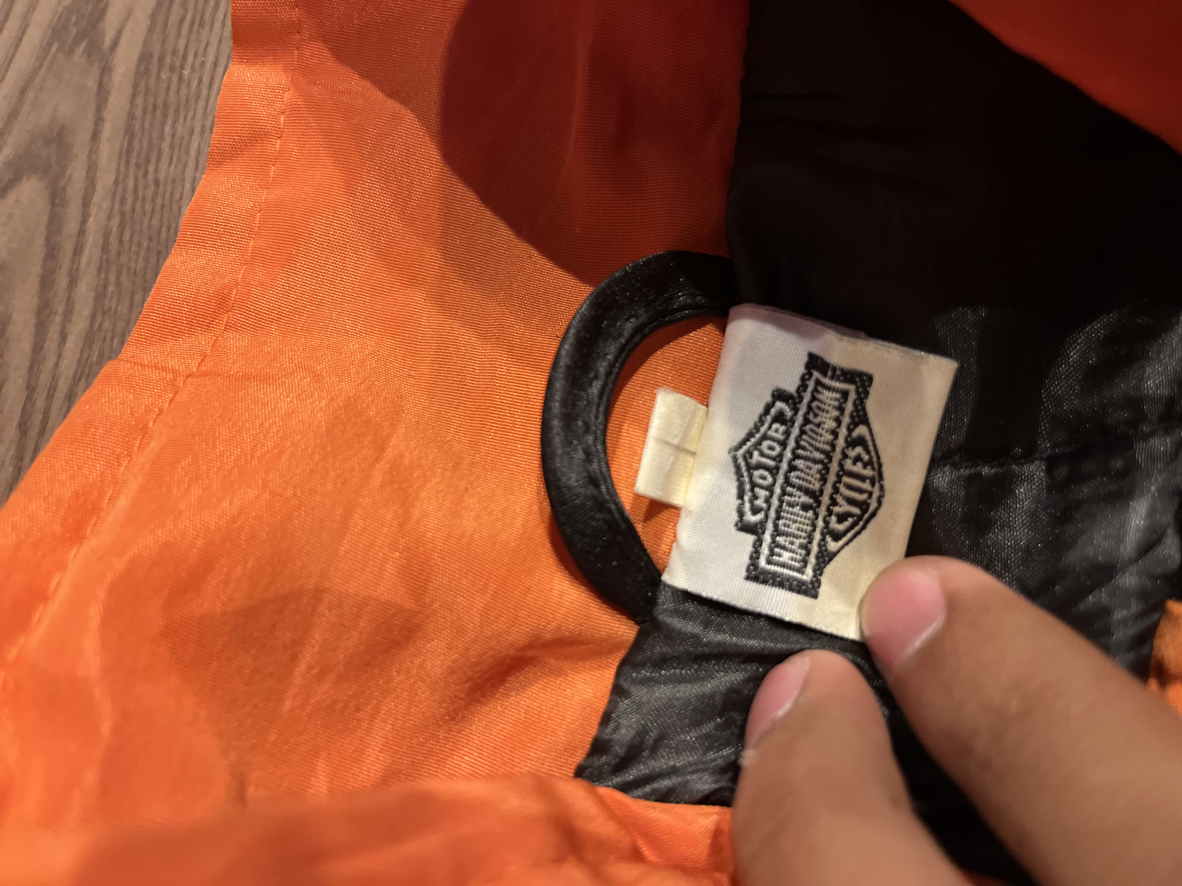 [XL] Early 2000s Harley Davidson 100th Anniversary taped Racing Jacket✨
