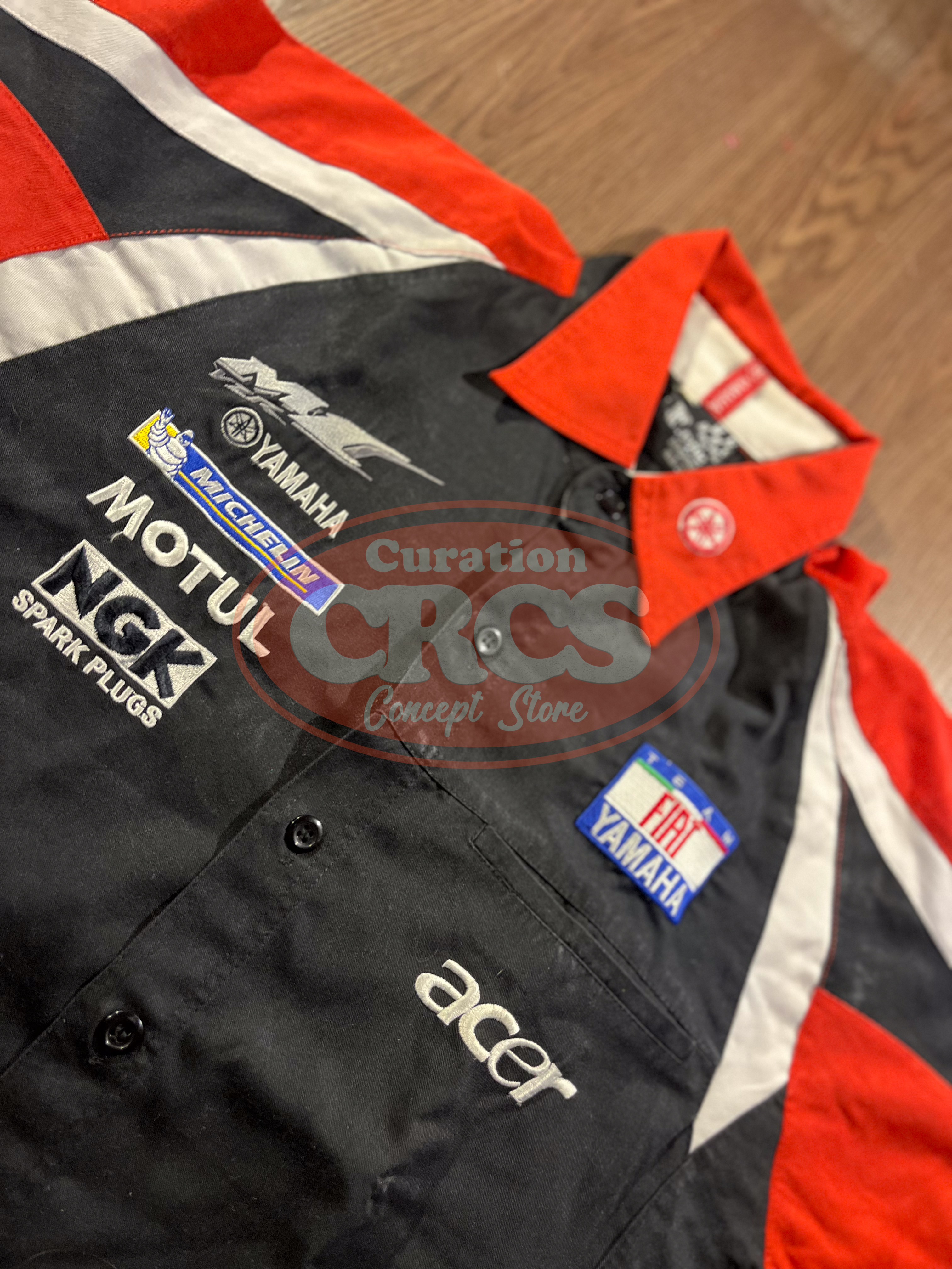 [L] MOTO FIAT Yamaha Racing Team Workshirt✨