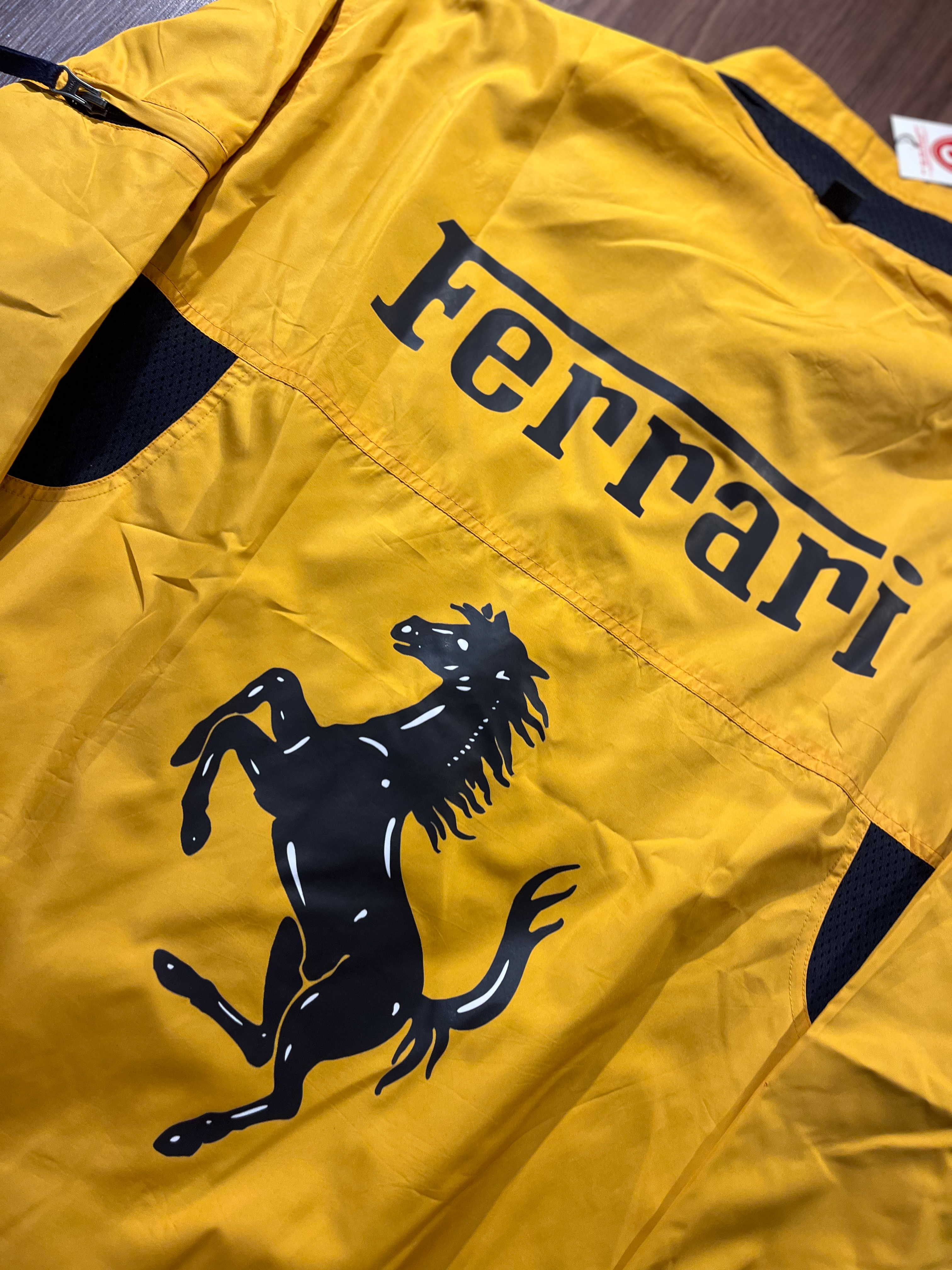 [XL] Scuderia Ferrari Big Logo Windbreaker Jacket ✨