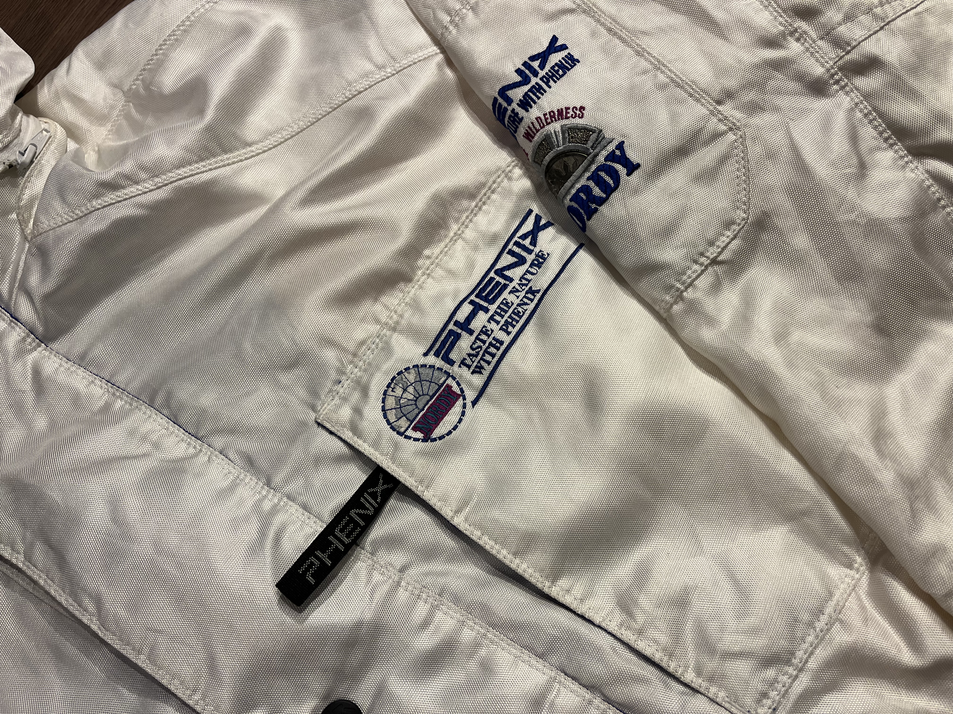 [XL] 90s Phenix Formula/Ski Jacket with detachable hoodie✨