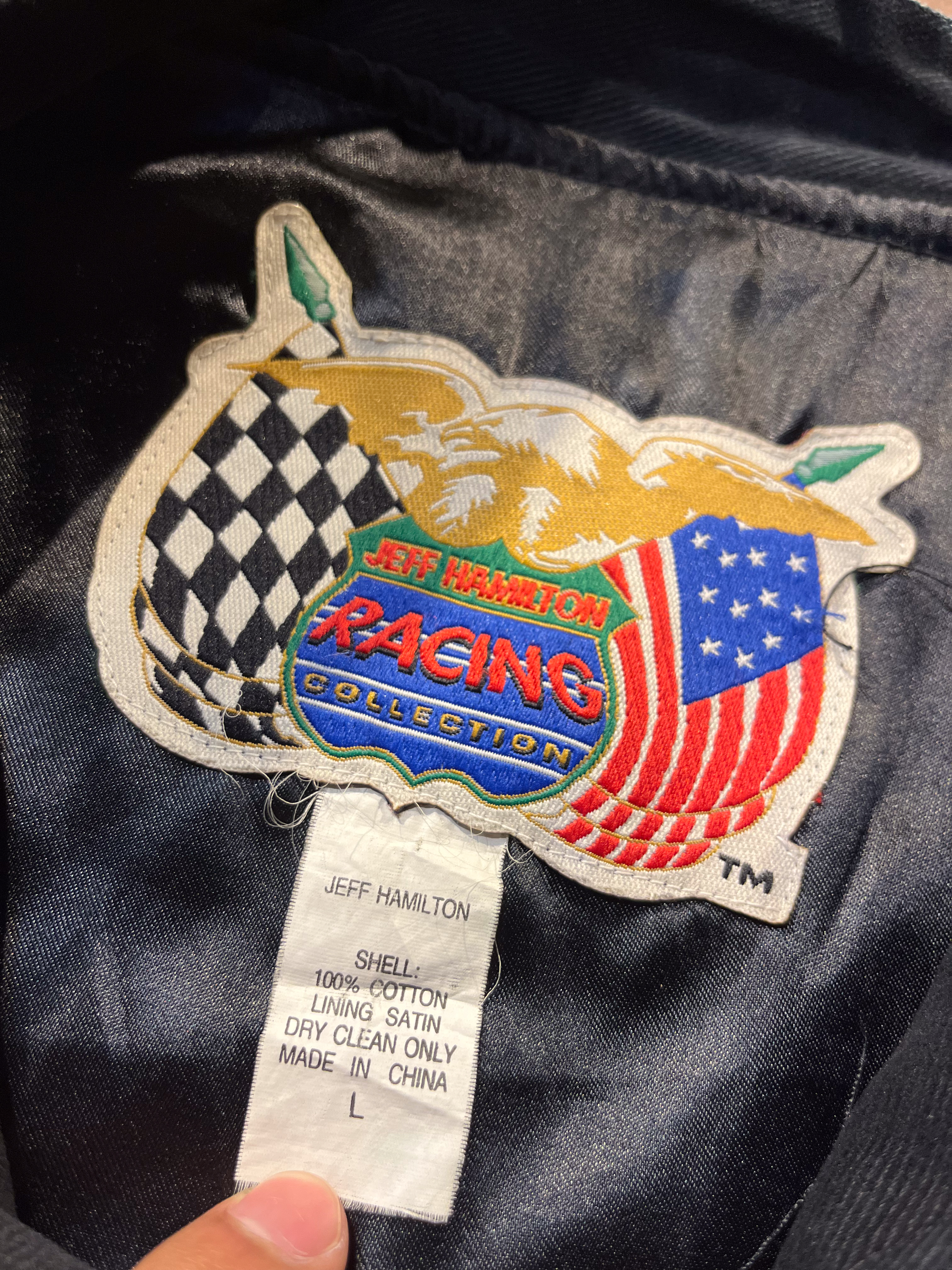 [XL] 1998 Rare Design 50th ANNIVERSARY NASCAR Racing Jacket by @jeffhamilton ✨