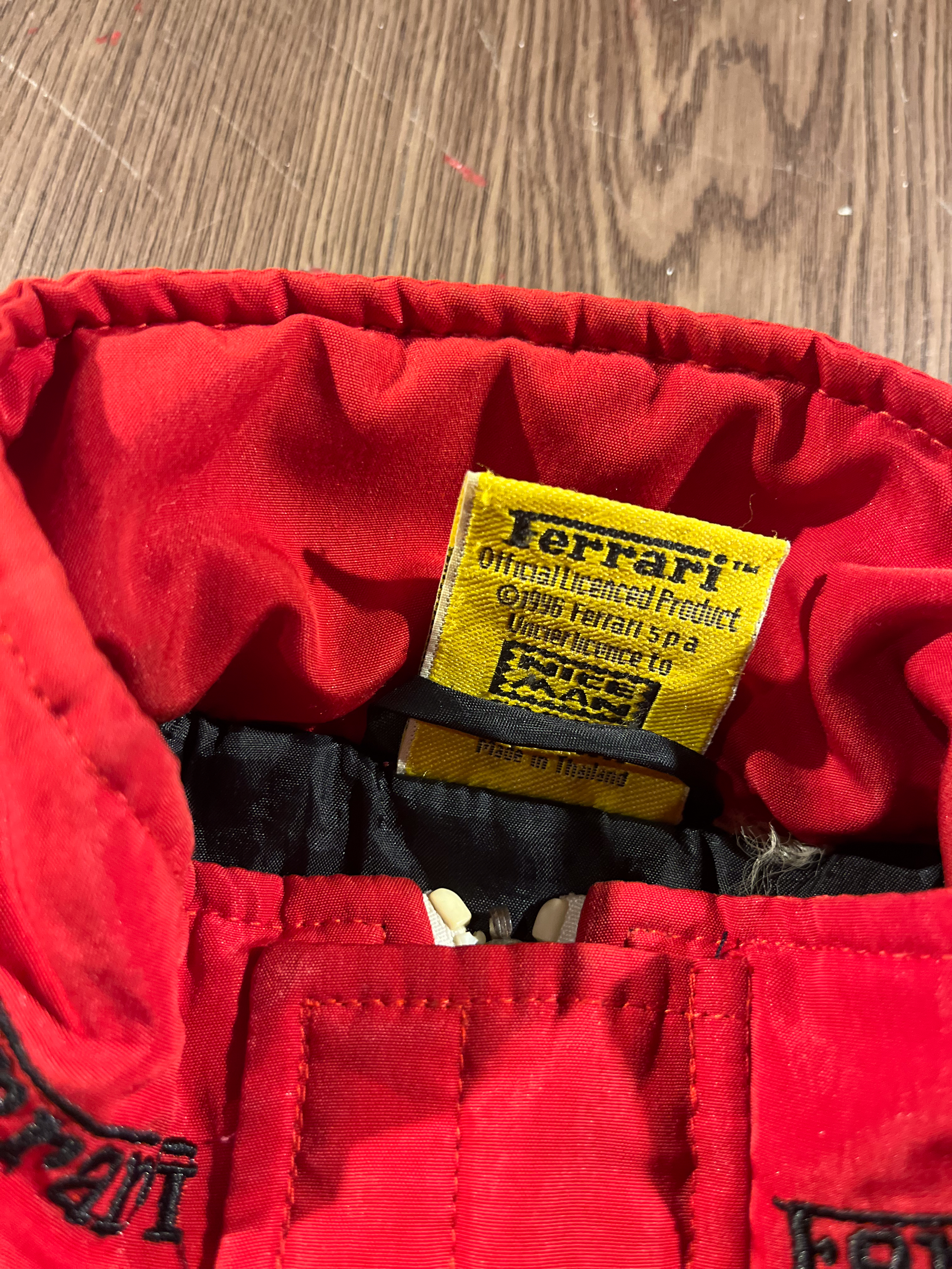 [M] Scuderia Ferrari F1 Team Classic Racing Jacket As Seen On Lana Del Rey✨