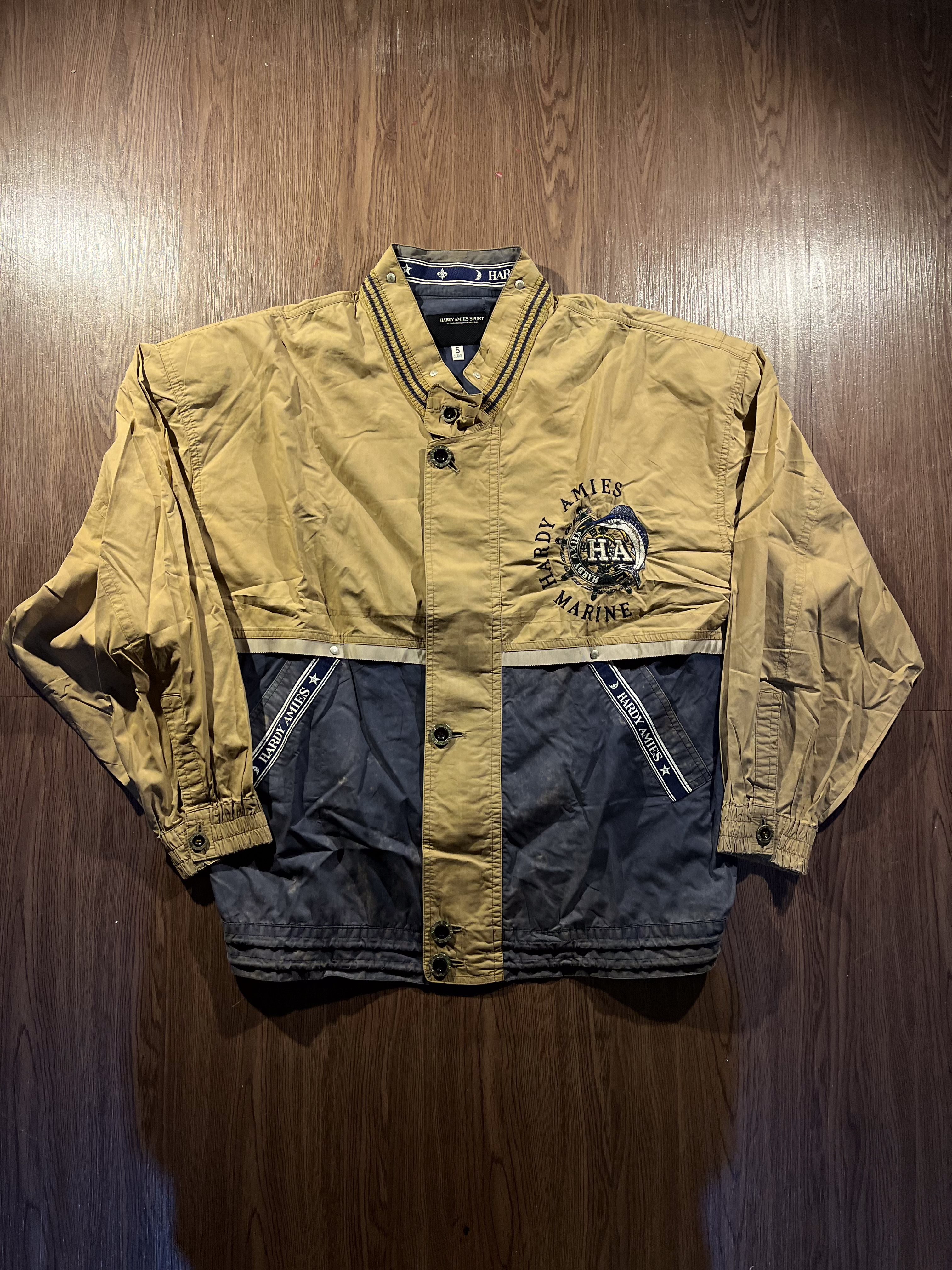 [XL]  Vintage Hardy Amies Windbreaker Jacket ✨