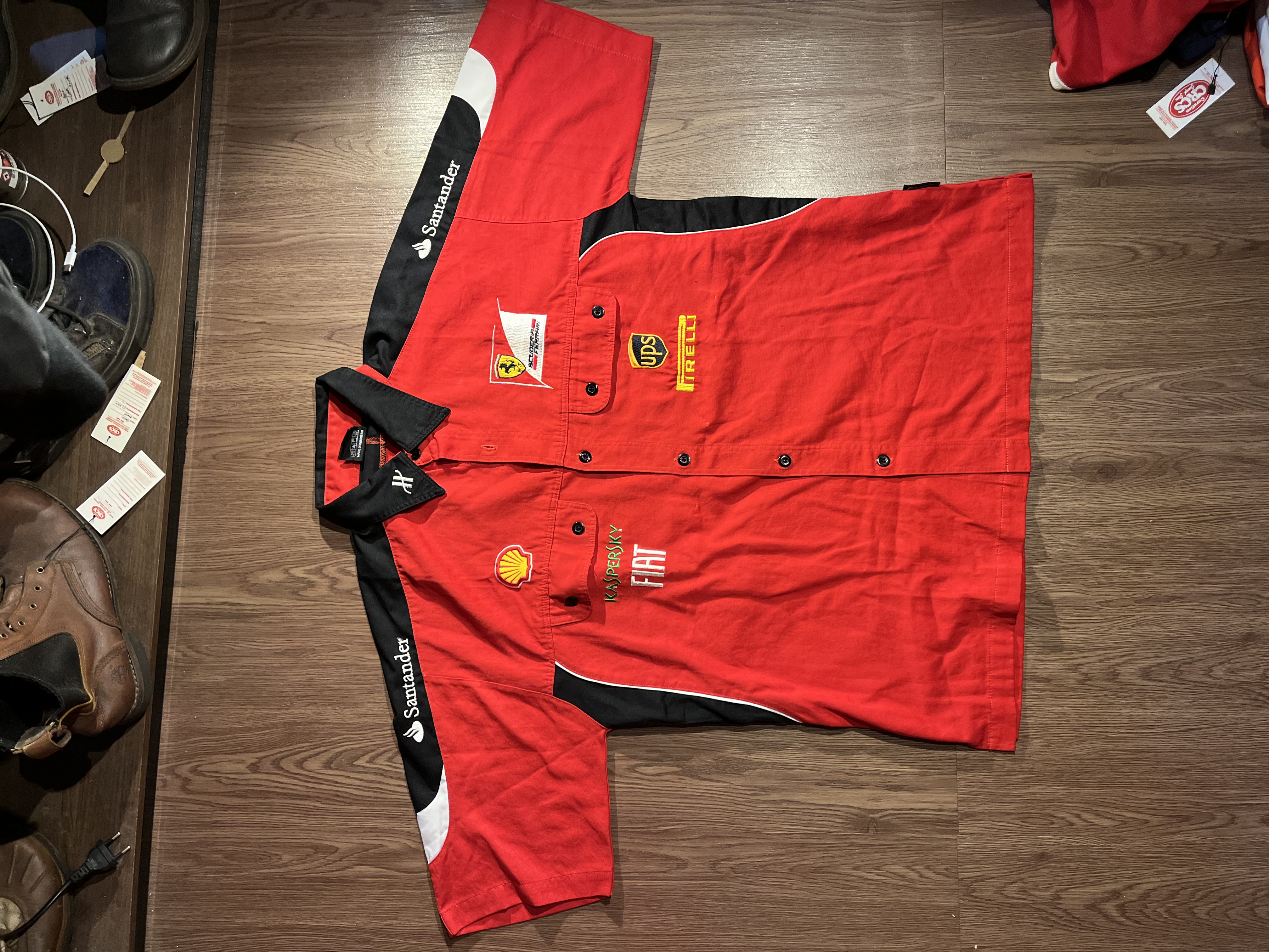 [XL] 90s Scuderia Ferrari F1 Team Workshirt ✨