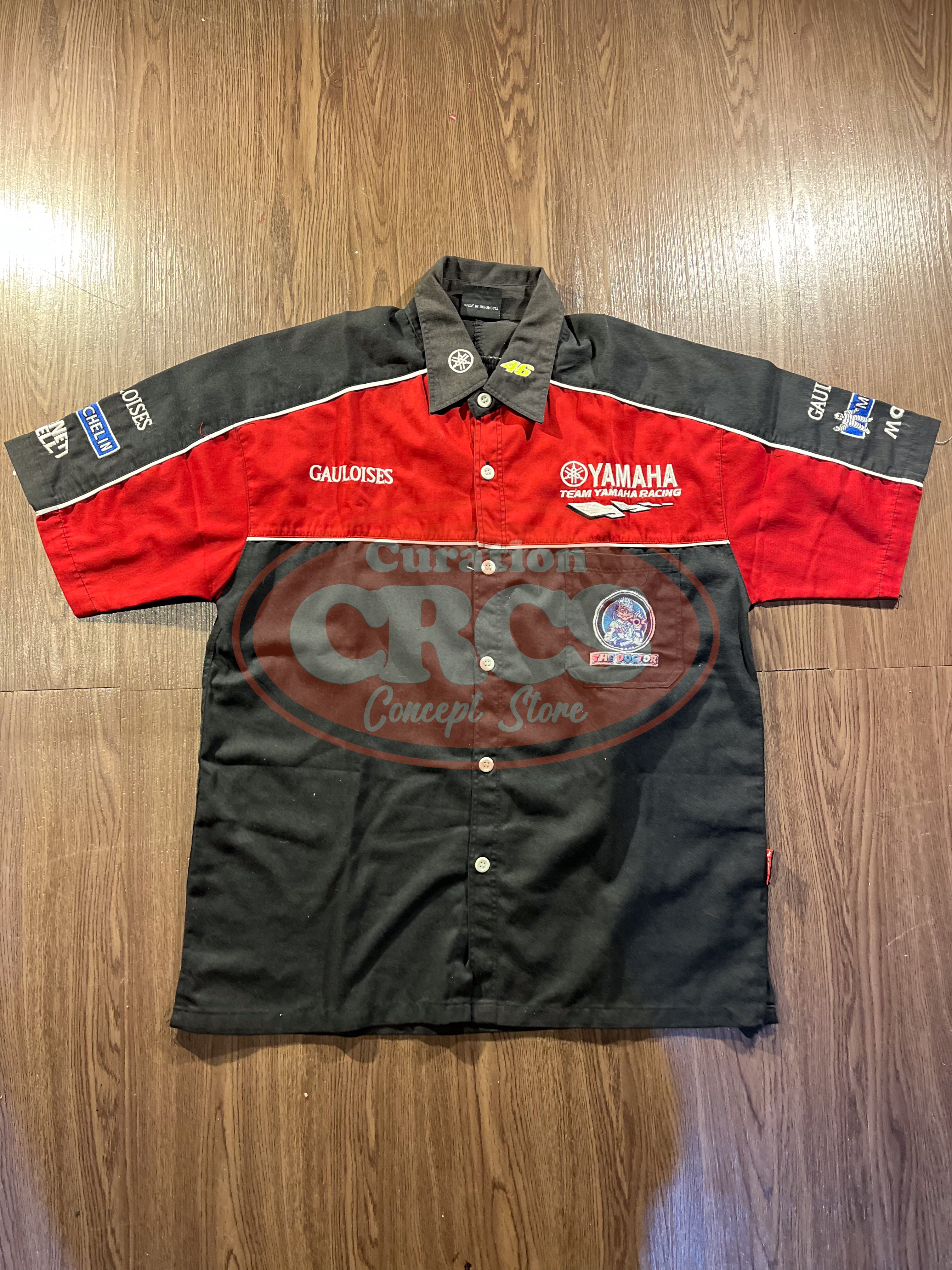 [L] MOTO Yamaha VR46 Racing Workshirt✨