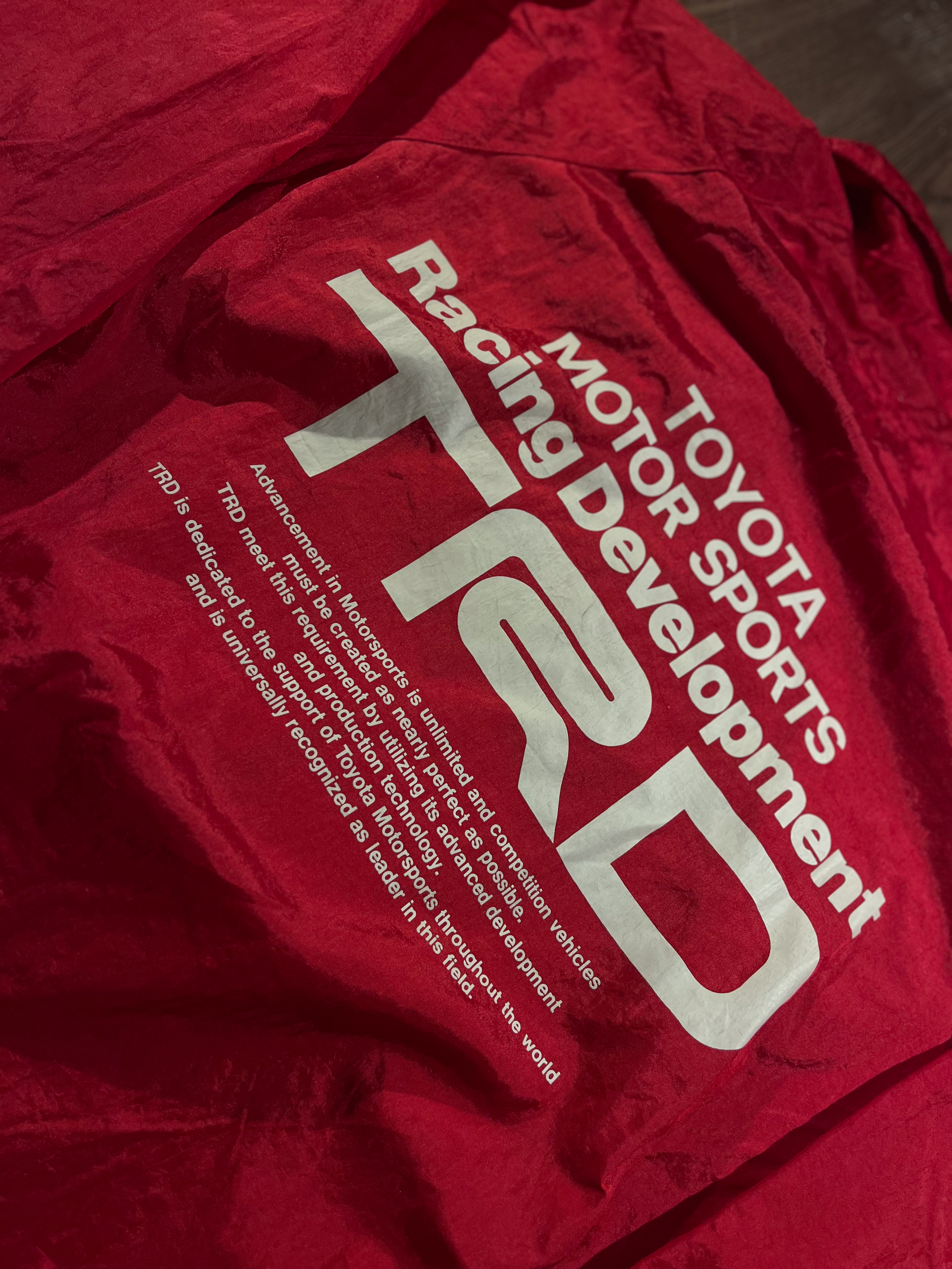 [XL]  TRD Toyota Racing Development Big Logo Jacket ✨